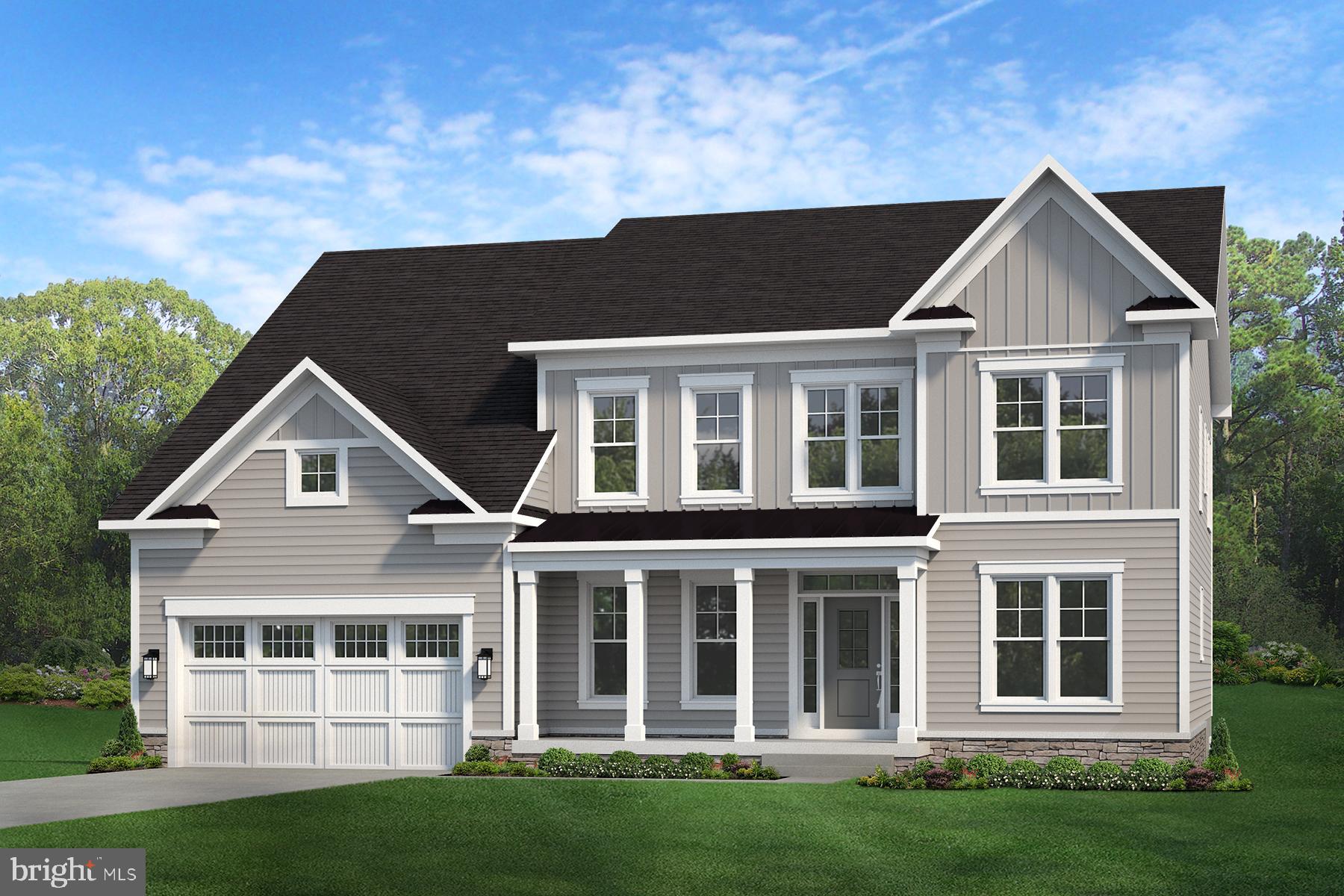 PRE-CONSTRUCTION OPPORTUNITY – ANTICIPATED COMPLETION: SUMMER 2026;
Introducing The Foxmoor by Evergreene Homes—an exceptional new construction opportunity in the sought-after neighborhood of Stonewall Manor. Ideally located within walking distance of the Dunn Loring Metro and just minutes from the Mosaic District, this address offers unparalleled access to premier shopping, dining, and commuter routes.

INCLUDED FEATURES:
The Foxmoor model features 3,856 square feet of thoughtfully designed living space, including 4 Bedrooms and 4.5 Bathrooms. The Deluxe Kitchen is appointed with soft-close cabinetry, quartz countertops, and an expansive island with additional cabinetry and seating—perfect for casual dining or entertaining. Each of the secondary Bedrooms on the upper level includes its own en-suite bath, offering comfort and privacy for all. Evergreene Homes proudly includes a best-in-class 10-year structural warranty for peace of mind.

CUSTOMIZATION OPPORTUNITIES:
This home is in the early stages of construction, allowing for personalized selections to suit your lifestyle and aesthetic preferences. Available options include a private study, morning room, main-level guest suite with full bath, butler’s pantry, and a spacious upper-level laundry room with built-in cabinetry and sink. The lower level may be finished to include a recreation room, fitness room, media room, additional bedroom, and full bath—bringing the total living space to approximately 5,967 square feet. You’ll also have the opportunity to select finishes, colors, and design elements that reflect your personal style.

LIVING IN THE FOXMOOR: 
Upon entry, you're welcomed by gleaming hardwood floors and a sophisticated dual staircase, flanked by formal living and dining rooms. The Deluxe Kitchen is a focal point of the main level, featuring 42” soft-close cabinetry, granite or quartz countertops, and an oversized island—blending form and function for everyday living or hosting guests. The adjacent Great Room showcases a gas fireplace and elegant coffered ceiling.
Upstairs, the expansive primary suite serves as a private retreat, complete with a sitting area and generous walk-in closets. The spa-inspired en-suite bath includes dual vanities and a frameless glass shower. Each of the three additional bedrooms also offers en-suite bathrooms and ample closet space.
Contact us today to learn more about this unique opportunity. Floor plans and images are for illustrative purposes only; certain features shown may be optional or not included in the base price.
