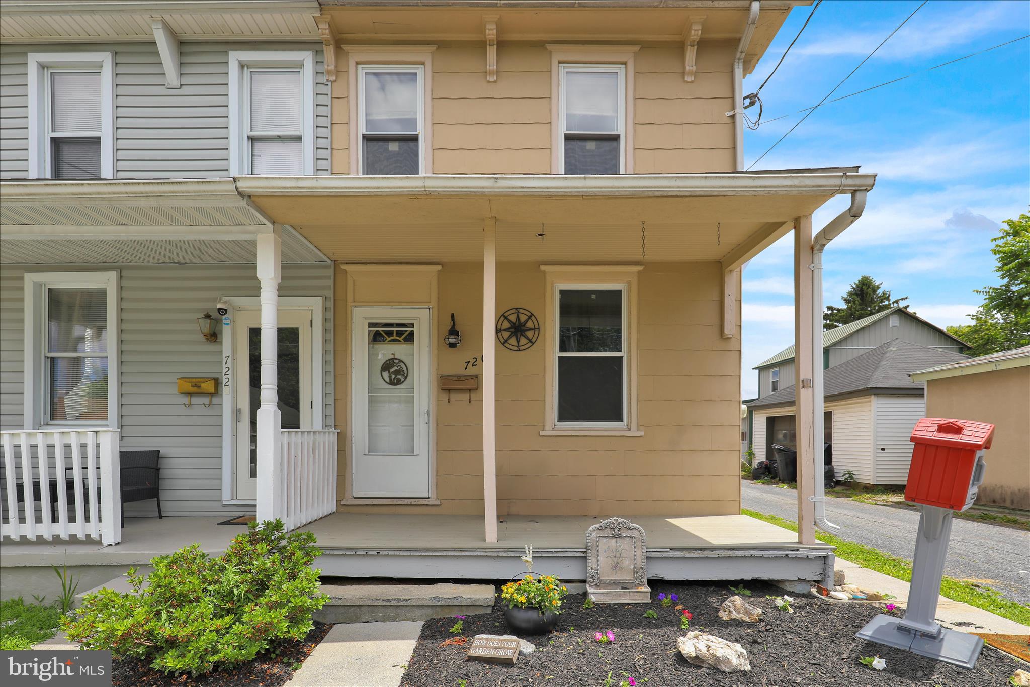 North side family friendly neighborhood!  Welcome Home to 720 N Hanover Street, Lebanon.  This home is close to ball fields and has a 'take a book leave a book kids' box by the front porch.  It's a very popular stop in the community!  This home features a new $14,000 furnace/boiler system installed in 2025, a central air mini split system with units throughout the home, 3 bedrooms (1 with a privacy pass through) 1.5 baths, Spacious 1st floor, fenced in yard and off-street parking for 2 cars.  All appliances stay with this home!  Alley access to parking.  Quick settlement possible.