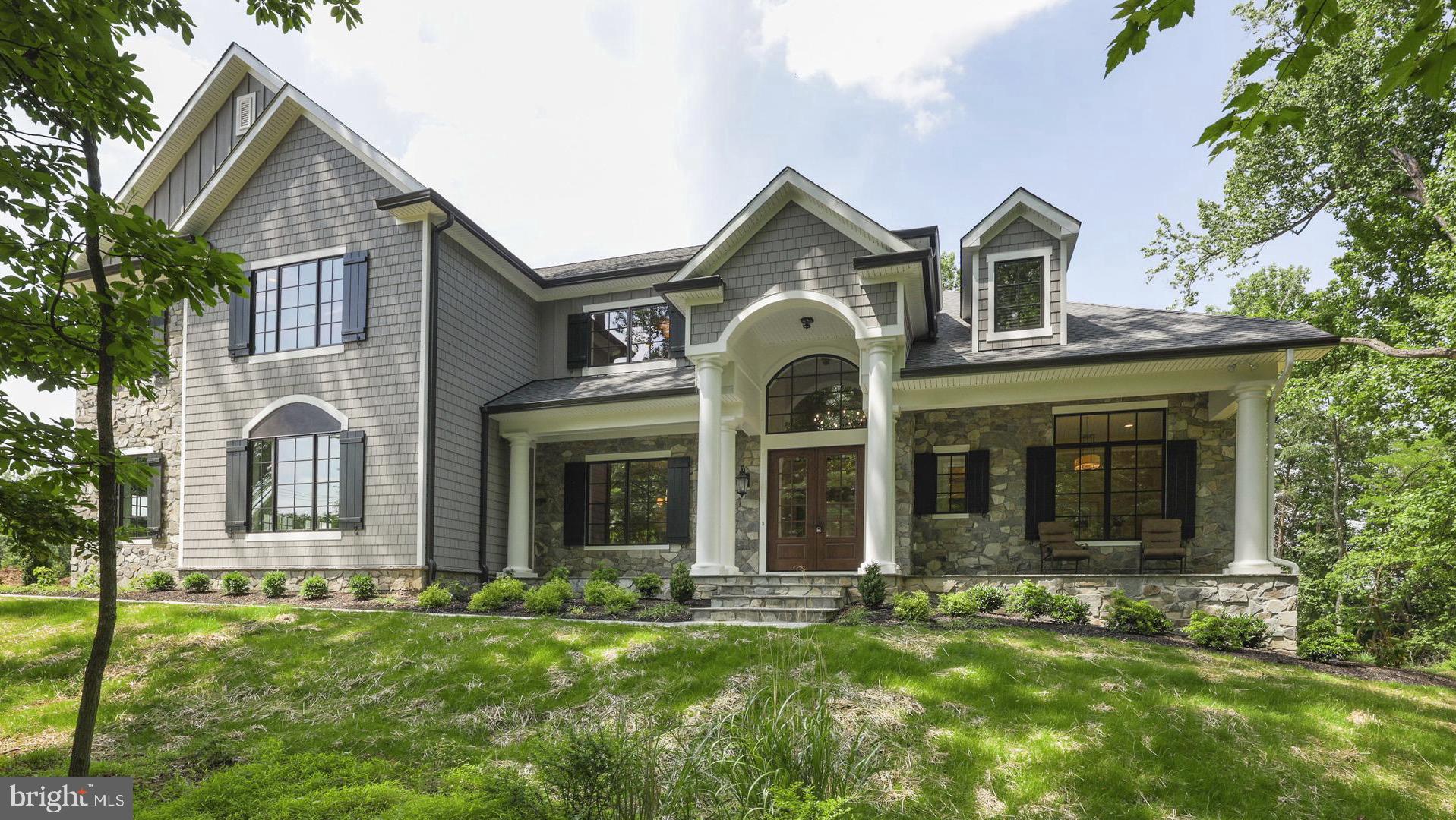 Just finished!  Custom home under construction by Alan Klatsky's award winning Prestige Development Company.  This magnificent home is loaded with all the best you can imagine.  Sun drenched rooms with 10 foot ceilings and memorable details. The expansive open floor plan showcases 5050 square feet of living space on the main floors, and an additional 1320 finished in the lower level along with ample opportunity for more.  Special features include, a showstopper chefs kitchen with Subzero/Wolf appliances, 2 wet bars, library, and fabulous owners suite with enormous dressing area.  All of this is offered on a one acre home-site in Stevenson, with picturesque views of horse pastures from St. Timothy's.  Don't miss the opportunity for something very special.