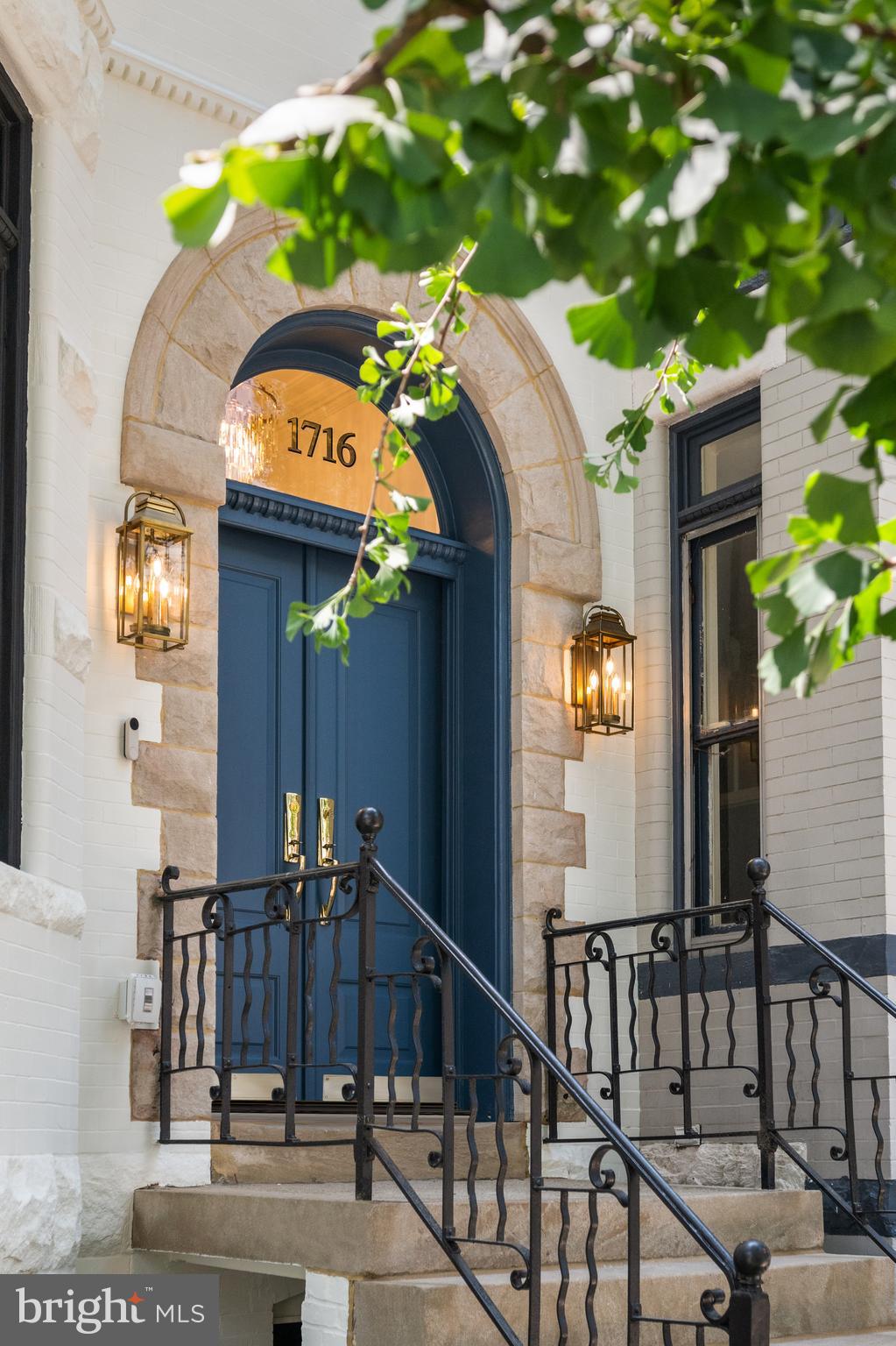 Set beneath the iconic canopy of Swann Street's celebrated ginkgo trees, one of Washington's most coveted and picturesque residential blocks, 1716 Swann Street NW represents an exceptional collaboration between premier builder District495 and Cunningham | Quill Architects seamlessly blending timeless architecture with modern engineering, refined design, and uncompromising craftsmanship.

Spanning more than 3,800 square feet across four beautifully finished levels, the home offers five bedrooms and five-and-one-half baths with expansive, light-filled living spaces designed for both elegant entertaining and everyday comfort. A professional kitchen showcases custom two-tone cabinetry, marble surfaces, and a luxury appliance suite by Thermador and ILVE, while fixtures by Waterworks, lighting from Visual Comfort, Rejuvenation, and Hudson Valley, custom millwork, integrated smart home technology, and a whole-home audiovisual system reflect an extraordinary level of finish throughout.

Beyond its beauty, the home was engineered for exceptional livability. Separate HVAC systems serve each floor independently, providing individualized climate control, improved efficiency, and year-round comfort rarely found in homes of this size. Additional highlights include elevator-ready construction, a connected lower-level apartment with its own Certificate of Occupancy, a rooftop terrace, front balcony overlooking Swann Street's famous ginkgo canopy, and a secure two-car parking pad with EV charging.

Located on one of Dupont Circle's most admired one-way streets, just moments from the neighborhood's restaurants, cafés, Metro, parks, and the energy of Logan Circle, 1716 Swann Street is a home where exceptional design, thoughtful construction, and an irreplaceable location come together in one extraordinary offering.