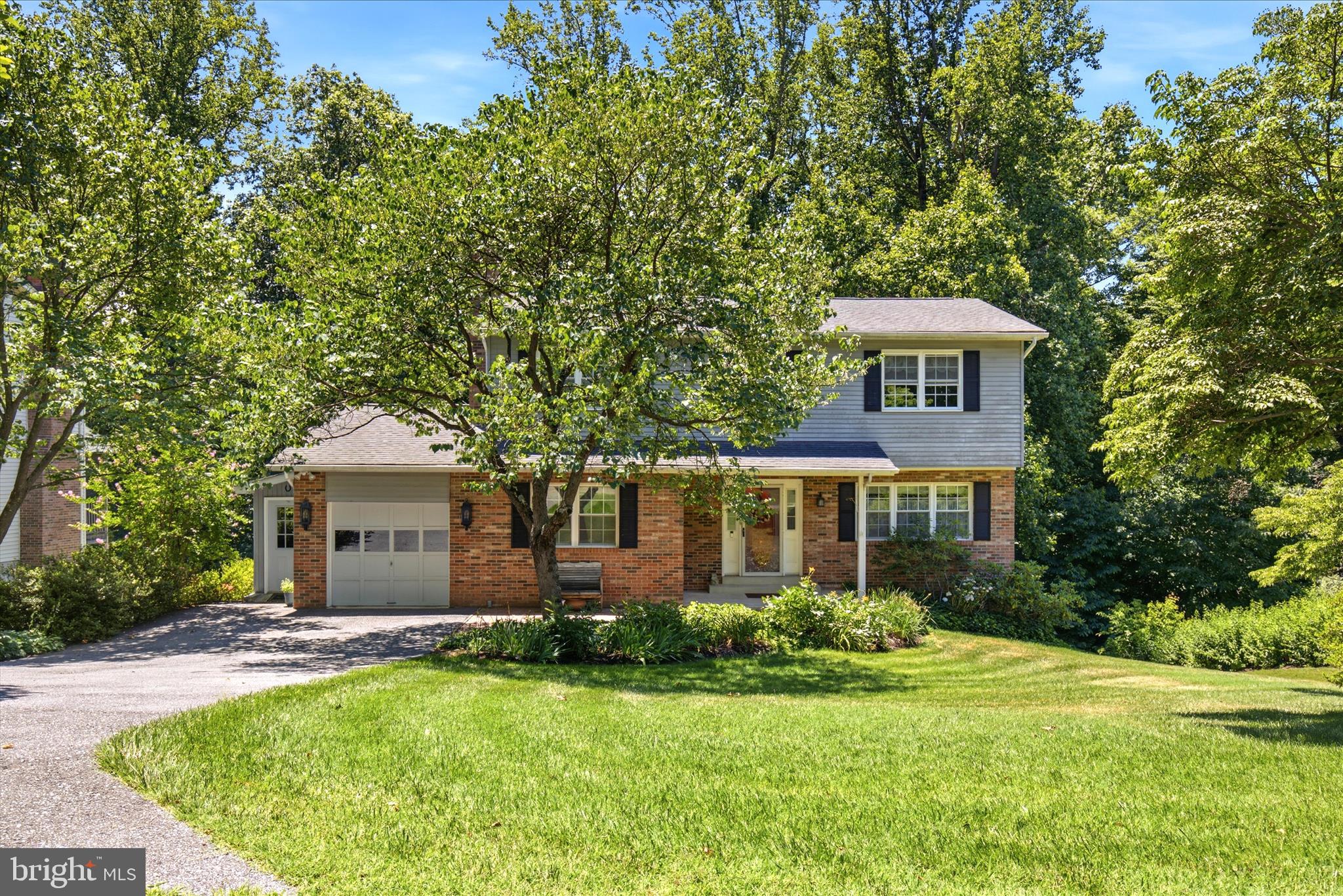 Welcome to the sought-after Apple Greene community in North Dunkirk, where space, character, and opportunity come together on approximately .77 acres. This well-maintained Colonial offers nearly 3,000 square feet of living space and is ready for its next chapter. A slate foyer welcomes you into a traditional floor plan featuring a formal living room with a brick fireplace, formal dining room, and an updated eat-in kitchen with white cabinetry, granite countertops, and direct access to the screened porch overlooking the backyard. The main level also includes a convenient laundry area, oversized cedar closet, and attached one-car garage with additional workshop space. Upstairs, you'll find a spacious primary suite, three generously sized secondary bedrooms, and a tiled hall bath. The finished lower level provides exceptional flexibility with a large recreation room, wet bar, full bath with shower, office or craft room, and an additional bedroom featuring two closets and a sink. Outdoor living is equally impressive with a screened porch, patio, terrace garden, and storage shed, offering plenty of room for entertaining, gardening, hobbies, or simply relaxing. Conveniently located near shopping, dining, and major commuter routes to Joint Base Andrews, Bolling AFB, NAS Patuxent River, Annapolis, Washington, DC, Baltimore, Northern Virginia, and Maryland's Eastern Shore beaches. Estate sale being sold as-is. Sellers encourage buyers to tour the home and submit their strongest and most reasonable offers. Rarely does an opportunity like this become available in one of North Dunkirk's most desirable communities. HIGHEST & BEST OFFERS DUE JUNE 28TH AT 6:00 PM.