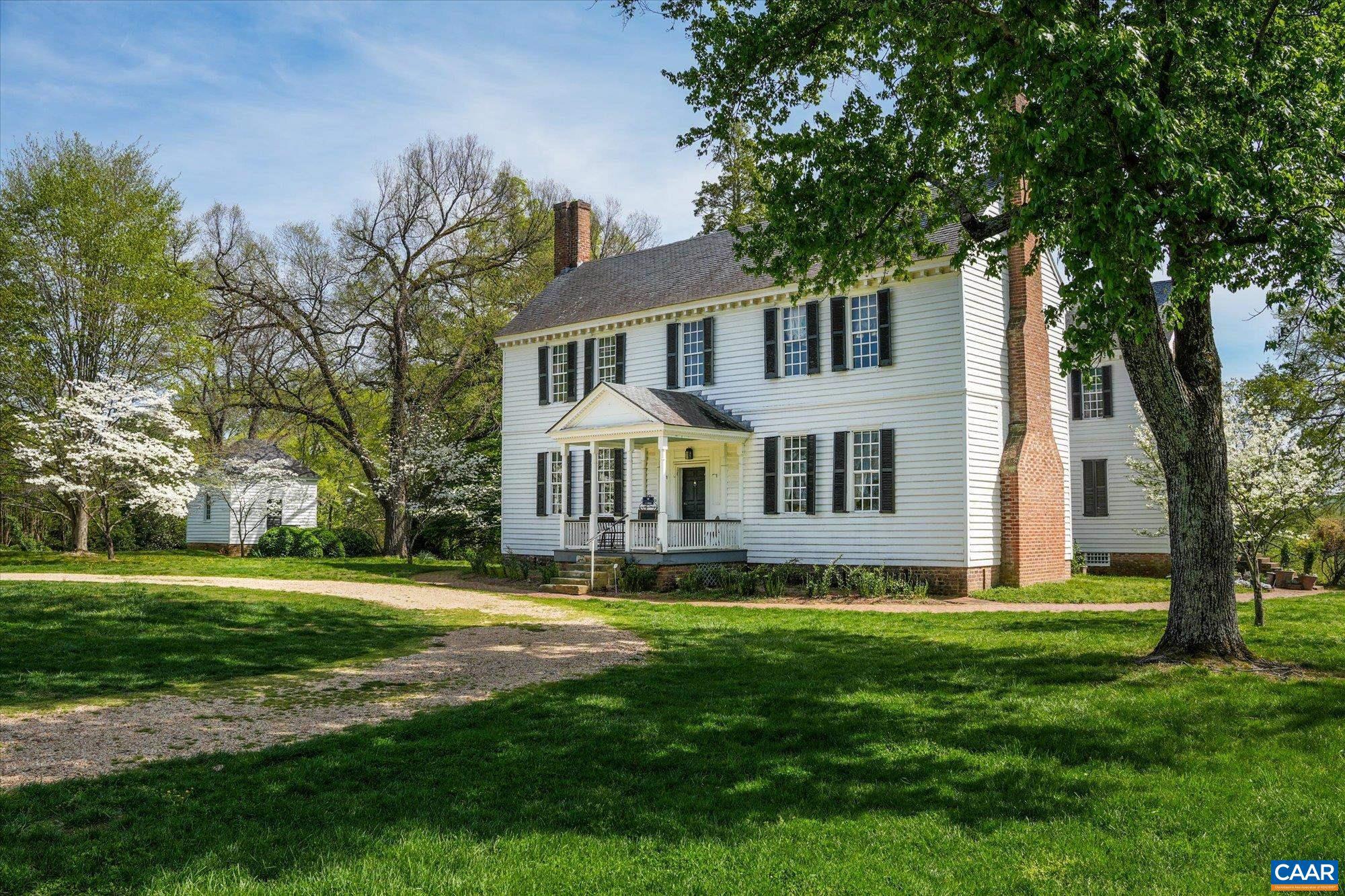 Few US properties possess the historical gravity and architectural purity of Tuckahoe. Boyhood home of Thomas Jefferson, this extraordinary 557 acre estate overlooking the James River represents a rare opportunity to acquire one of the most complete and authentic early 18th century plantation layouts in North America. At the heart of the estate stands the irreplaceable H frame manor house, masterfully constructed by William Randolph between 1733 and 1740. As the only surviving Randolph home still on its original site, the residence retains a breathtaking degree of original material, from period windows and detailed entrances to the legendary, fully paneled black walnut salon. The timeless, cedar lined approach leads to manicured formal grounds and the remarkably preserved Plantation Street. Here, the original quarters, kitchen, smokehouse, storehouse, barn, and overseer?s office still stand. Most notable is the original one room schoolhouse where a young Thomas Jefferson received his earliest formal education beneath a unique domed ceiling. Protected in perpetuity by historic conservation easements, this National Historic Landmark stands as an undisturbed sanctuary of early American architecture and a legacy estate without peer.,Fireplace in Dining Room,Fireplace in Living Room,Fireplace in Study/Library