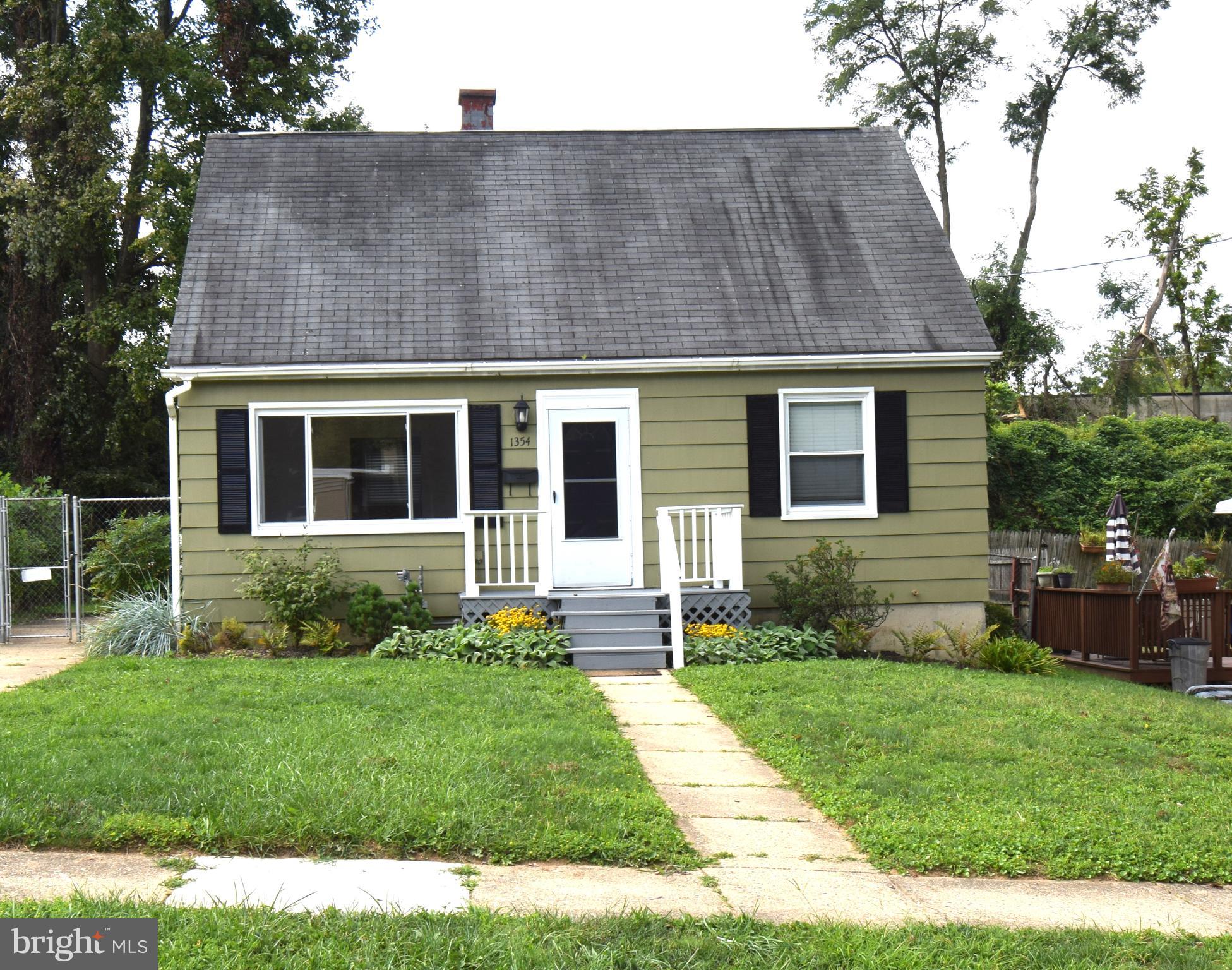 You’re going to love this shingle 4 bedroom cape cod located in the very convenient neighborhood of Sudvale. There are 2 bedrooms and 1 bath on the main level and 2 additional bedrooms on the upper level with plenty of attic storage. There’s a spacious lower level recreation room with a powder room and additional finished bonus room as well. Lots of light and gleaming hardwood floors on the main level. You can park 2 cars comfortably in the driveway. Fully fenced rear yard with huge deck perfect for outdoor entertaining. There is great shopping and restaurants close by and minutes to Target, Trader Joes and 695. Sellers want the buyers to know that there's a train track beyond the back yard fence.