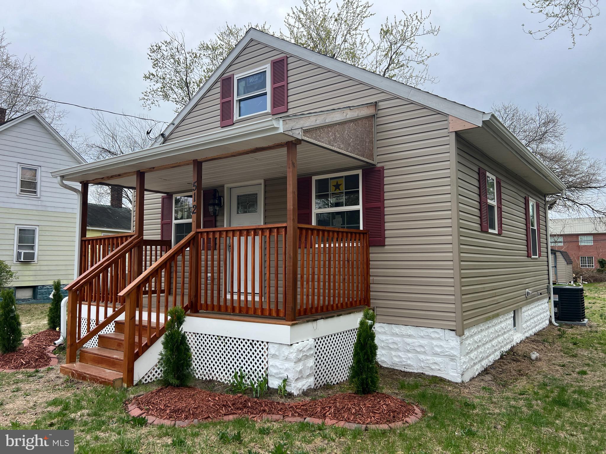 Welcome to 512 Collins St! This fully renovated 2-bedroom, 1.5-bathroom bungalow is conveniently located on the Westside of the City of Salisbury. This home has been completely remodeled inside and out, offering a brand-new roof, new vinyl siding, and energy-efficient replacement windows.

Step inside to discover the brand-new kitchen, updated bathrooms, fresh flooring, and modern fixtures throughout. The HVAC has been upgraded with a brand new heat pump. The full, unfinished basement provides excellent storage

Outside, you will find the large front porch, the backyard is spacious and includes a shed for additional storage.

Don’t miss this move-in-ready gem—schedule your showing today!