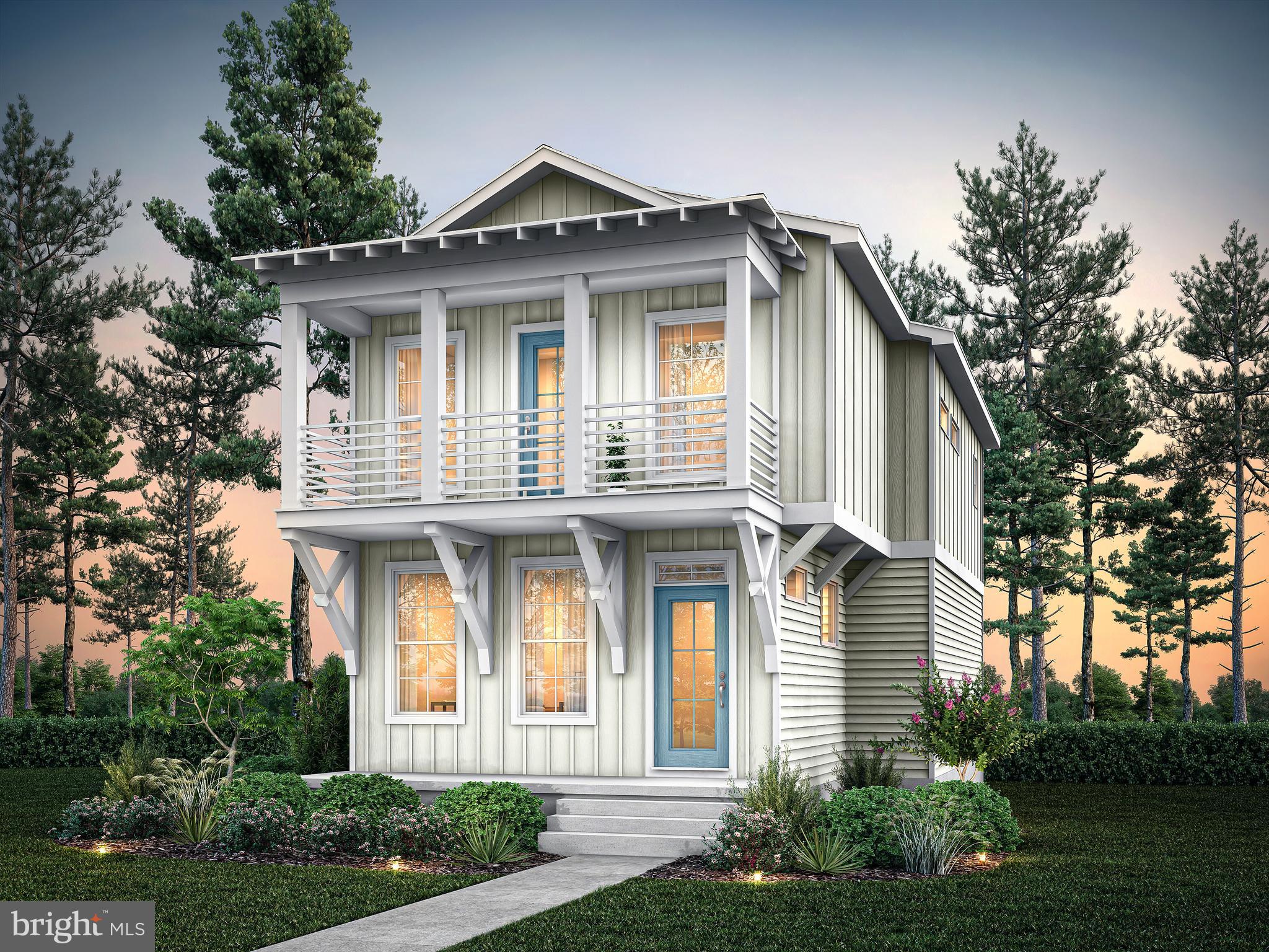 Enjoy the charm of coastal-inspired Eastern Shore living with award-winning Bay to Beach Builders, known for their Amish craftsmanship and exceptional attention to detail. The Surfside includes 3 bedrooms and 2.5 baths, featuring a thoughtfully designed two-story layout with open-concept living areas and inviting porch spaces that capture the relaxed feel of coastal living. The main level offers a welcoming kitchen, dining area, and great room ideal for everyday living and entertaining, while the second floor provides a private owner’s suite and additional bedrooms for family or guests.

Located in Cape Isle of Wight in West Ocean City, this corner waterfront homesite offers direct access to the open bay and the Ocean City inlet, making it an excellent location for enjoying boating and waterfront living. The additional adjacent lot is also available for purchase, providing even more opportunity in this desirable coastal community. Choose the Surfside as shown or explore a variety of models and custom options to create the perfect home for this exceptional setting that fits your lifestyle and vision. Concept home pending final approvals. This brand-new home can be yours !!CALL TODAY FOR DETAILS!!
