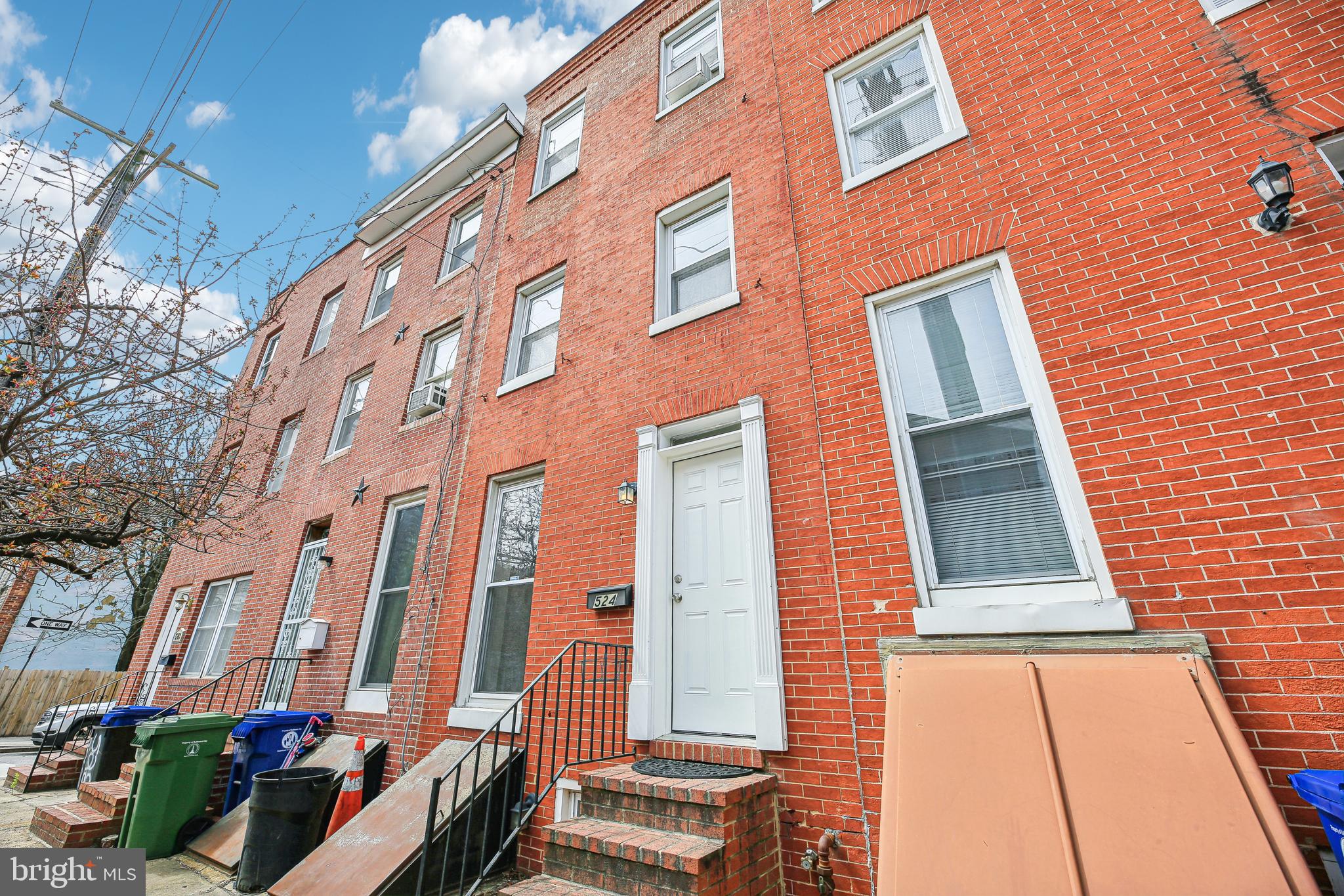 Welcome to 524 Scott St, a spacious and beautifully updated row home in Baltimore! This larger-than-average home in the area features 4 generous bedrooms, 3 full baths, and stunning wood floors throughout, including the stairs. The updated kitchen and baths add modern convenience while preserving the home's charm. Ideally located near UMMS, UM Dental School, and UMB Law School, this home offers both comfort and convenience. Don’t miss out on this fantastic opportunity—schedule your showing today!