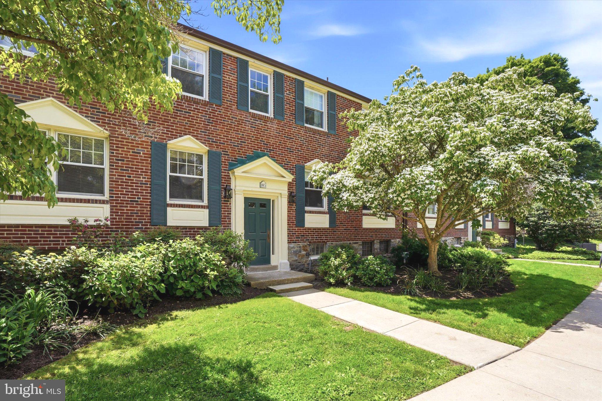 Enjoy easy, low-maintenance living in this bright and airy 2-bedroom, 1-bathroom second-floor condo perfectly situated within the desirable Saint David’s Park community. Enter into this charming space with hardwood floors and an abundance of natural light to find convenient coat & storage closets as well as a cozy eat-in kitchen, providing a perfect setting for casual meals or morning coffee for two. Continue to the combination dining & living room with dentil crown molding and a classic wood-burning fireplace that creates an elegant space to relax or entertain family & friends. Two spacious, well-appointed bedrooms offer peaceful retreats, complemented by a large hall closet and a full hall bathroom with shower/tub combination & vanity for storage. Additionally, there is a private basement that houses the utilities & laundry and provides plenty of extra storage space. A separately deeded garage parking spot is also included in sale! Amazing location in the award-winning Radnor school district with easy access to Rt 476 and the Saint David’s train station, make commuting a breeze; and just minutes away from vibrant downtown Wayne, and all the local shopping & dining on Lancaster Ave. Don’t miss your chance to live in this beautifully serene community and make this lovely unit your own. Schedule your private tour today!