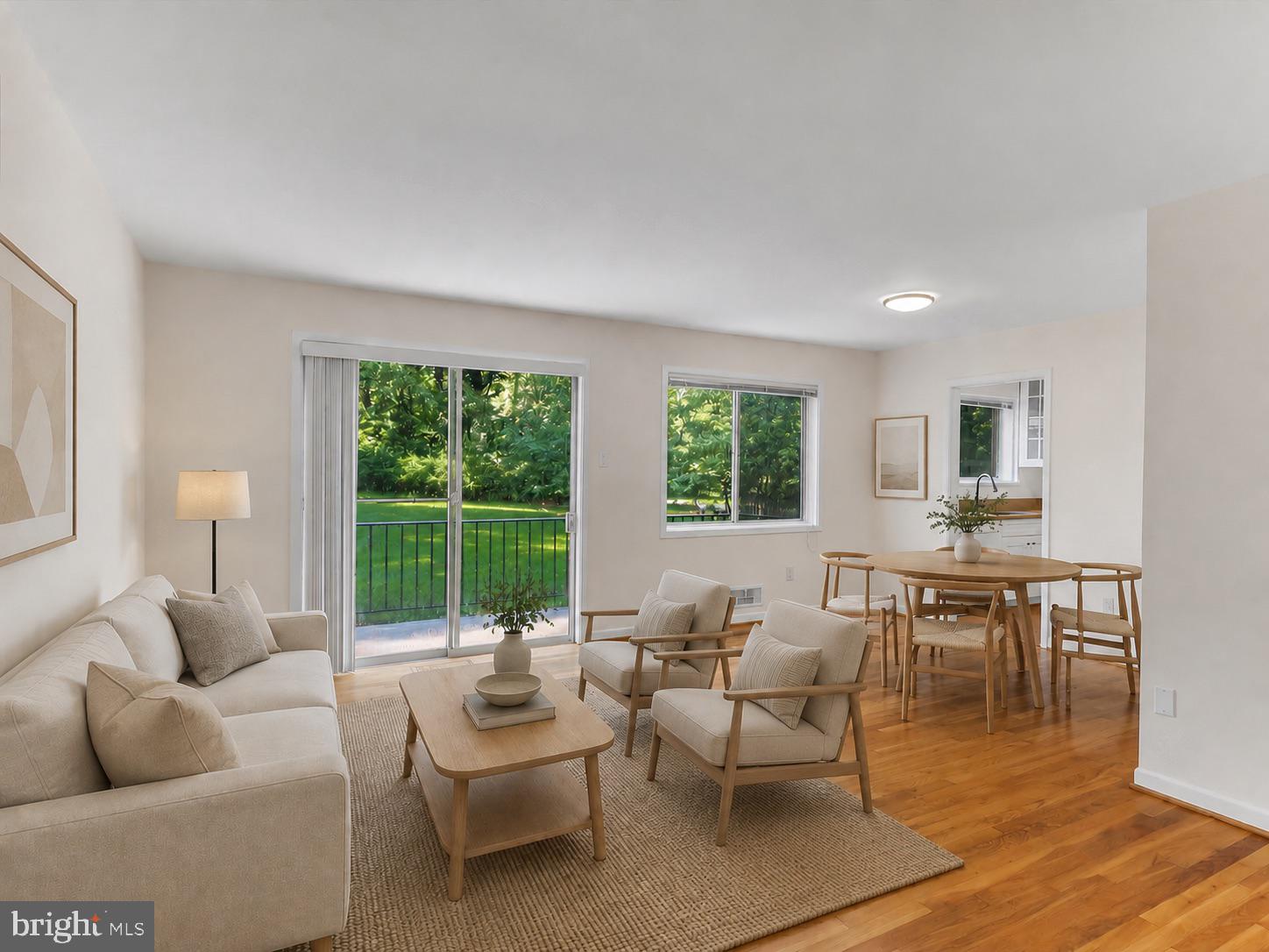 Discover light-filled living in this thoughtfully updated three bedroom, one and a half bath condo perched on the top floor in the established Parkside Condominium neighborhood. Hardwood floors flow through the main living spaces, while the refreshed kitchen with white cabinetry and stone countertops and updated bathrooms signal a home ready for immediate enjoyment. The primary suite offers its own half bath for added privacy and convenience, and a private balcony off the living room extends your sense of space and brings in even more light. Here's what seals the deal: all utilities are covered in the condo fee, parking is included, laundry is in-building, as is a bonus storage space. The commute? Ideally located near the Grosvenor-Strathmore Metro with direct bus service, plus the Garrett Park Mark station nearby. This is the rare combination of hassle-free living and genuine convenience. *Disclosure- Listing photos are virtually staged.*
