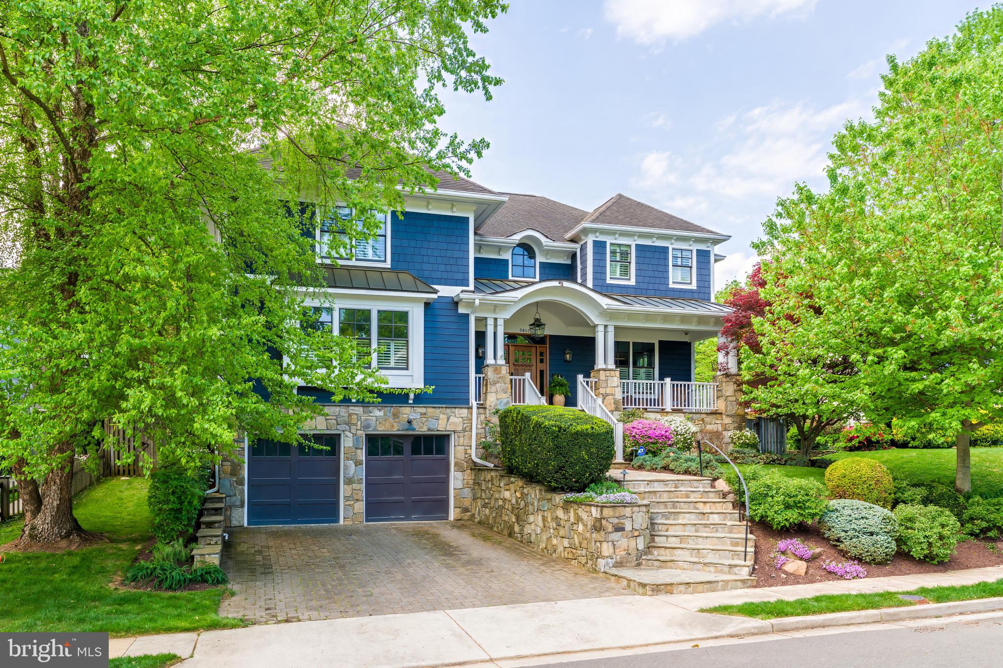 Masterfully crafted by Great Jones Developments, this exceptional 5BR/4.5BA custom Craftsman is gracefully sited on a lush 13,973 sq. ft. lot just 1.2 miles from the East Falls Church Metro, within the highly coveted Discovery–Williamsburg–Yorktown school pyramid. A magnificent covered porch overlooks a breathtaking backyard retreat featuring mature landscaping, a heated kidney-shaped pool ( 40' by 18' & completely redone Nov 2024) with a soothing waterfall feature, an expansive flagstone patio, and a built-in BBQ station complete with granite countertops and an under-counter refrigerator. Truly a personal retreat and an entertainer’s dream!

Thoughtfully updated in 2020, the stunning chef’s kitchen showcases marble countertops, subway tile backsplash, a Sub-Zero refrigerator, Viking range and hood, oversized center island with added refrigerator drawers, and a spacious breakfast bar. The spectacular family room features soaring vaulted ceilings and a gas fireplace, flowing seamlessly from the kitchen for effortless everyday living and entertaining. 

Additional updates include beautifully renovated bathrooms (2021), updated lighting throughout, hardwood floors on the main and upper levels including the primary suite, and new carpet in the secondary bedrooms. The expansive lower level offers: a sprawling recreation room with a 110" projector and screen; wet bar with new under counter fridge and ice maker; a temperature-controlled wine cellar; fifth bedroom, and den.

Exceptional amenities include a mudroom off the garage, whole-house generator, central vacuum, irrigation system, plantation shutters, and built-in speaker wiring. This home is truly a stunner!