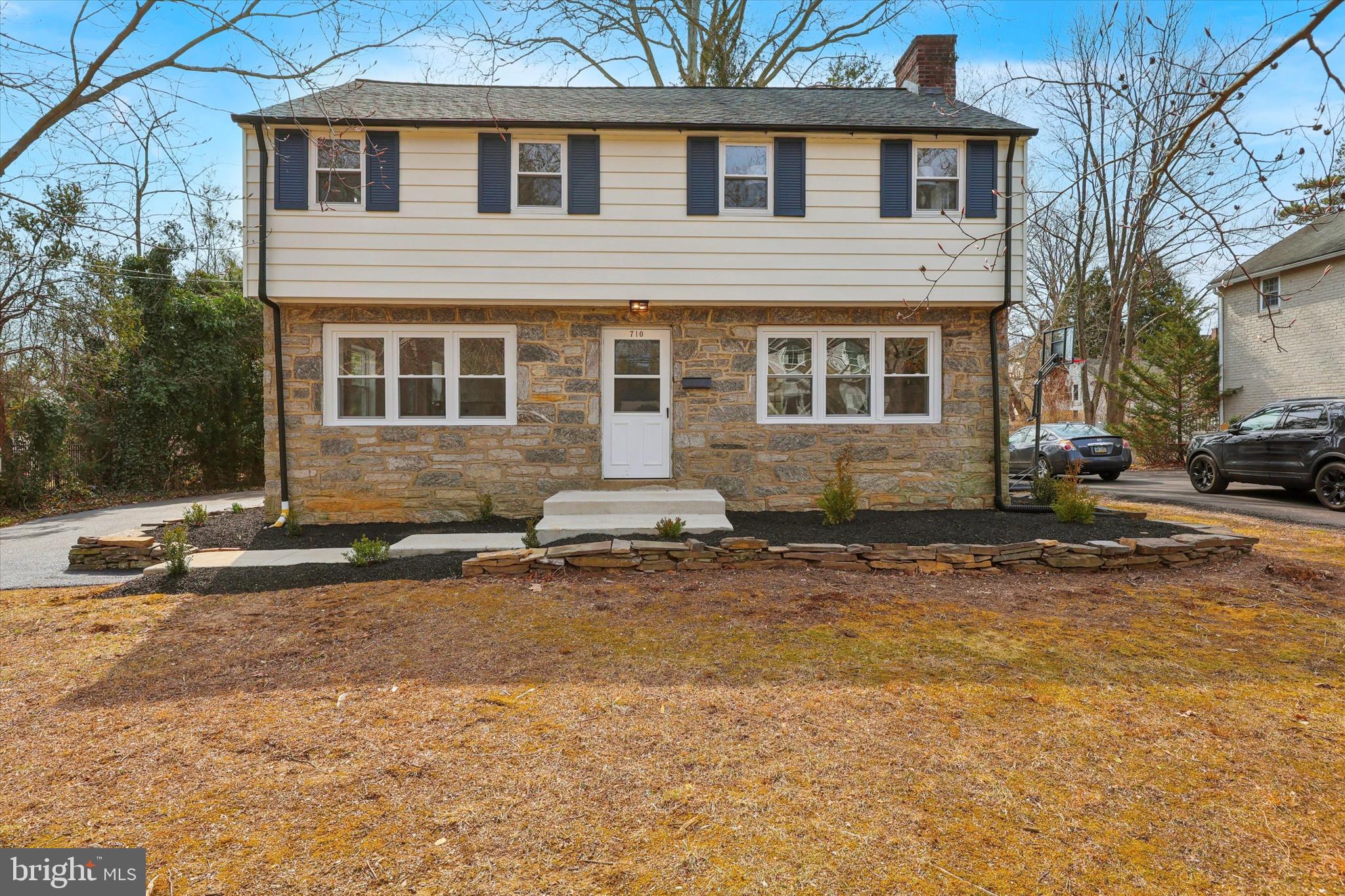 Don’t miss this beautifully renovated 4-bedroom, 2.5-bath Colonial in the heart of Wynnewood! Originally built in 1950, this home has been thoughtfully updated with modern finishes while preserving its classic charm.

Step through the front door into a welcoming foyer, where hardwood floors flow seamlessly throughout the home. To the right, the spacious family room features built-in shelving, a gas fireplace, and a door leading to the sunroom—a bright and airy retreat with recessed lighting and a ceiling fan for added comfort.

The chef’s kitchen is a true showstopper, featuring stainless steel appliances, elegant marble countertops, an elongated hexagonal tile backsplash, and ample cabinetry. The large island offers additional prep space, perfect for entertaining. Adjacent to the kitchen, the dining room easily accommodates a larger table—ideal for hosting and gathering with loved ones. A stylish powder room completes the main level.

Upstairs, you'll find four sun-filled bedrooms, including a spacious primary suite with custom built-in closets. Two beautifully updated full bathrooms serve this level—one with a large walk-in shower and the other with a shower/tub combo for added convenience.

A full basement provides extra storage and includes a dedicated laundry area.

Prime Main Line Location!
Situated in Wynnewood, this home offers unbeatable access to top-rated restaurants, lush green spaces, premier shopping, hospitals, and more. Enjoy the best of suburban living