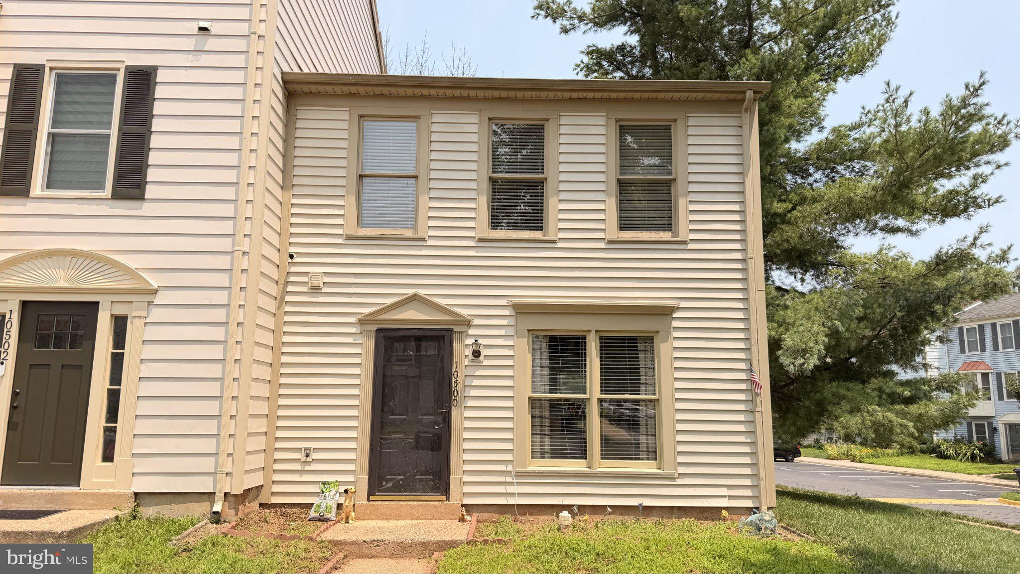 Welcome to 10500 Oronoco Lane. Discover a prime investment opportunity in the desirable Stonington community! This charming Colonial-style townhouse, featuring 3 bedrooms and 2.5 bathrooms. The end-of-row design ensures added privacy and natural light, while the cozy fireplace enhances the inviting atmosphere. The community amenities, including an outdoor pool and tennis courts. With assigned parking for two vehicles, convenience is guaranteed. Don't miss out on this opportunity to secure a property that combines comfort, community, and investment potential! Priced to sell, as-is.