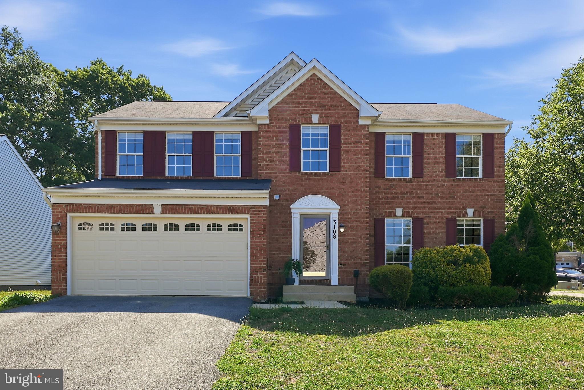 Seller is motivated and willing to offer a $4,000 credit to the buyer at closing! Providing flexibility toward closing costs, rate buy-downs, or future updates.

Welcome to 3108 Cassidy St — a fully refreshed single-family home in the heart of Waldorf offering the perfect balance of space, privacy, and everyday convenience. With 4 bedrooms, 3.5 bathrooms, 1,888 above-grade square feet, and 2,724 total square feet, this home delivers a layout that truly lives well.

From the moment you arrive, the curb appeal stands out. Fresh landscaping, new shutters, a new garage door, and a full exterior power wash give the home a crisp, clean, inviting presence in a neighborhood that feels active enough to stay connected, yet private enough to unwind.

Inside, everything has been done for you. Fresh paint throughout, brand-new carpet, and refinished hardwood floors create a clean, modern feel across every level.

The main level is open, functional, and easy to move through. Recessed lighting and crown molding elevate the space, while the layout flows seamlessly from the living room to a separate dining area and into the kitchen. The kitchen anchors the home with a center island, gas range, built-in microwave, and ample prep space — ideal for both everyday meals and entertaining. As an added bonus, the seller is also willing to provide a credit toward new countertops and a front door, giving buyers an opportunity to personalize the home to their taste.

Upstairs, you'll find generously sized bedrooms, including a primary suite with a walk-in closet and private en-suite bath. An additional full bathroom serves the remaining bedrooms, offering both comfort and practicality.

The lower level expands your options even further — a versatile rec room complete with built-ins and a bar area, ready for entertaining, a home gym, media space, or whatever fits your lifestyle.

Out back, enjoy a private, fenced yard with a deck — the kind of space that works just as well for quiet mornings as it does for weekend gatherings. A 2-car garage plus driveway parking adds everyday convenience.

Set within a low HOA community, this location offers convenient access to shopping, dining, and major commuter routes into Washington, National Harbor, Virginia, and beyond — keeping you connected without feeling too far removed.

If you're looking for a home that's move-in ready, thoughtfully updated, and offers rare buyer incentives in today's market, this is it!
