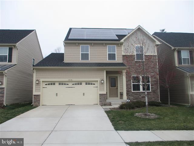 This almost new Spacious Colonial offers 3 levels of living space.  Privacy fenced large rear yard and 2 car garage with off street parking. Open floor plan on main level with powder room. Formal living room , breakfast room off kitchen, dining room & nice size kitchen. Kitchen has lots of counter & cabinet space. Upper level has 4 bedrooms and 2 full baths.  Basement has family room and full bath. Utility area and lots of storage space.  Lots of community amenities to include outdoor pool , tot lot and community center & more. Close to schools and shopping. Easy access to key bridge , 695 and tunnel.
