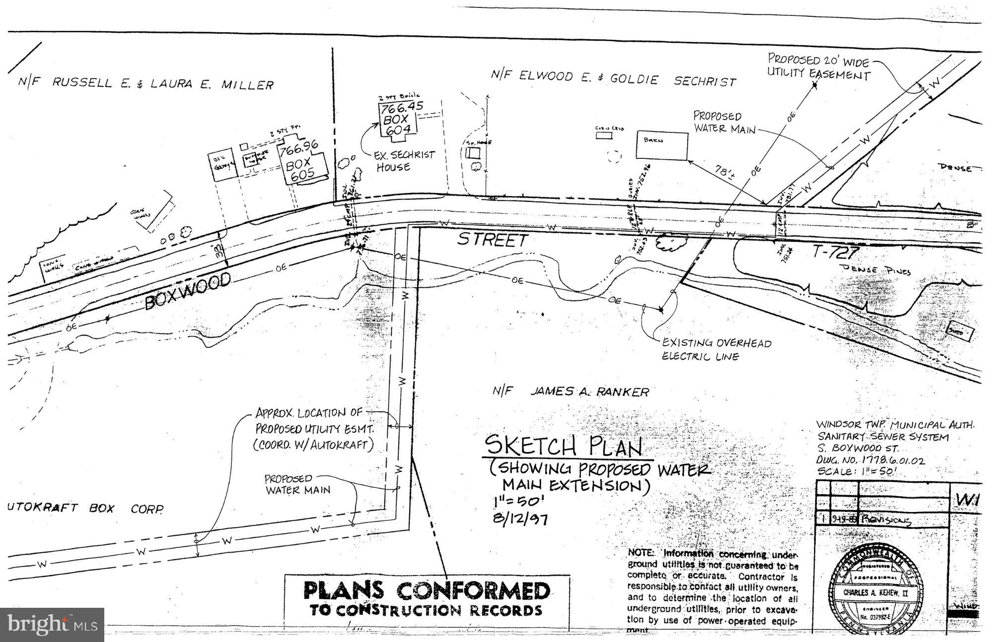 Thank you for taking the time to look at 665 & 695 Boxwood Road. This offering consists of two parcels totaling approximately 19 acres. According to the current zoning maps, the property is located within a medium-density zoning district, potentially allowing for townhouse or condominium development, subject to township approvals and requirements. Each parcel currently includes a tenant-occupied home. The tenants understand they would need to relocate should the property be developed. The primary value of this offering is in the land and its potential future development opportunities.Buyers and agents are strongly encouraged to contact the township directly with any and all questions regarding zoning, permitted uses, density requirements, utilities, stormwater management, subdivision possibilities, and development approvals.
A survey provided by the seller is attached to the agreement and is the only survey currently available. Public water and sewer are available in the area but would need to be extended to service the property.
For additional information or questions, please contact the listing agent.