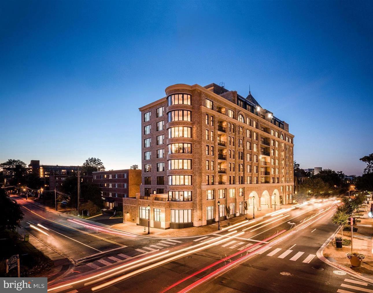 Spectacular 9th floor 3 BR/3 BA  single-floor Penthouse Unit at the Stonehall Condominium in downtown Bethesda, just moments to NIH, Metro, and all that downtown Bethesda has to offer. PH900 is the largest unit in the building and features 2,600 sq. ft. of delightful living space with a huge private terrace and two private balconies, offering truly magnificent sunset views. PH 900 is the only unit in Stone Hall spanning the entire width of the building and the only unit with three exposures. Original owner from 2018.

HIGHLIGHTS include a gorgeous Chef’s Kitchen, a spa-like Primary Suite with balcony, over-sized windows throughout the unit offering an abundance of natural light and spectacular views from every room, premium hardwood floors, custom cabinetry, gas cooking, caesarstone quartz countertops, walk-in closets and abundant storage space, a wet bar, a 2nd side entrance, a generous laundry room w/full size washer and dryer and more. Automated shades and a gas fireplace. 2 full-size parking spaces come with unit.

Community amenities include a state-of-the-art Fitness Center, professional Concierge services and on-site Property Management, a welcoming Rooftop Terrace with garden space, and a gorgeous Club Room with an adjacent Terrace, offering a perfect setting for parties and private gatherings.