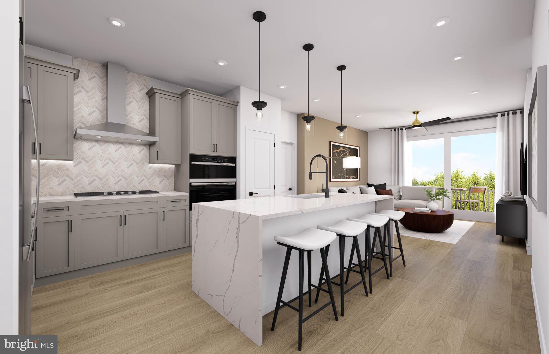 The Harlow is the 2nd largest design, featuring 2 bedrooms, a den, 2 walk-in closets, an open kitchen, a pantry, and a balcony—all on one level. Experience luxury living, shopping, dining and lifestyle amenities galore at the Flats at Tyson's.by Pulte Homes in McLean, VA!  Our 86 upscale, 1-level condo residences offer a convenient lock-and-go lifestyle with easy access to Metro and Dulles Airport.  Located within walking distance to vibrant Tyson's Corner Center Mall with 300+ stores, AMC theatre and many restaurants.  Discover the perfect blend of urban-style excitement and convenience, suburban calm and relaxation in our beautiful new community in Tyson's.