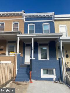 Beautifully updated townhouse in the heart of Baltimore. Features 3 bedrooms, 1 bath, living room, dining room, kitchen with table space which goes to a nice fenced in backyard. Front features nice porch. Unfinished basement with laundry. Space for a nice size rec room. The list is endless. Close to shops, Midway Park, and public transportation.