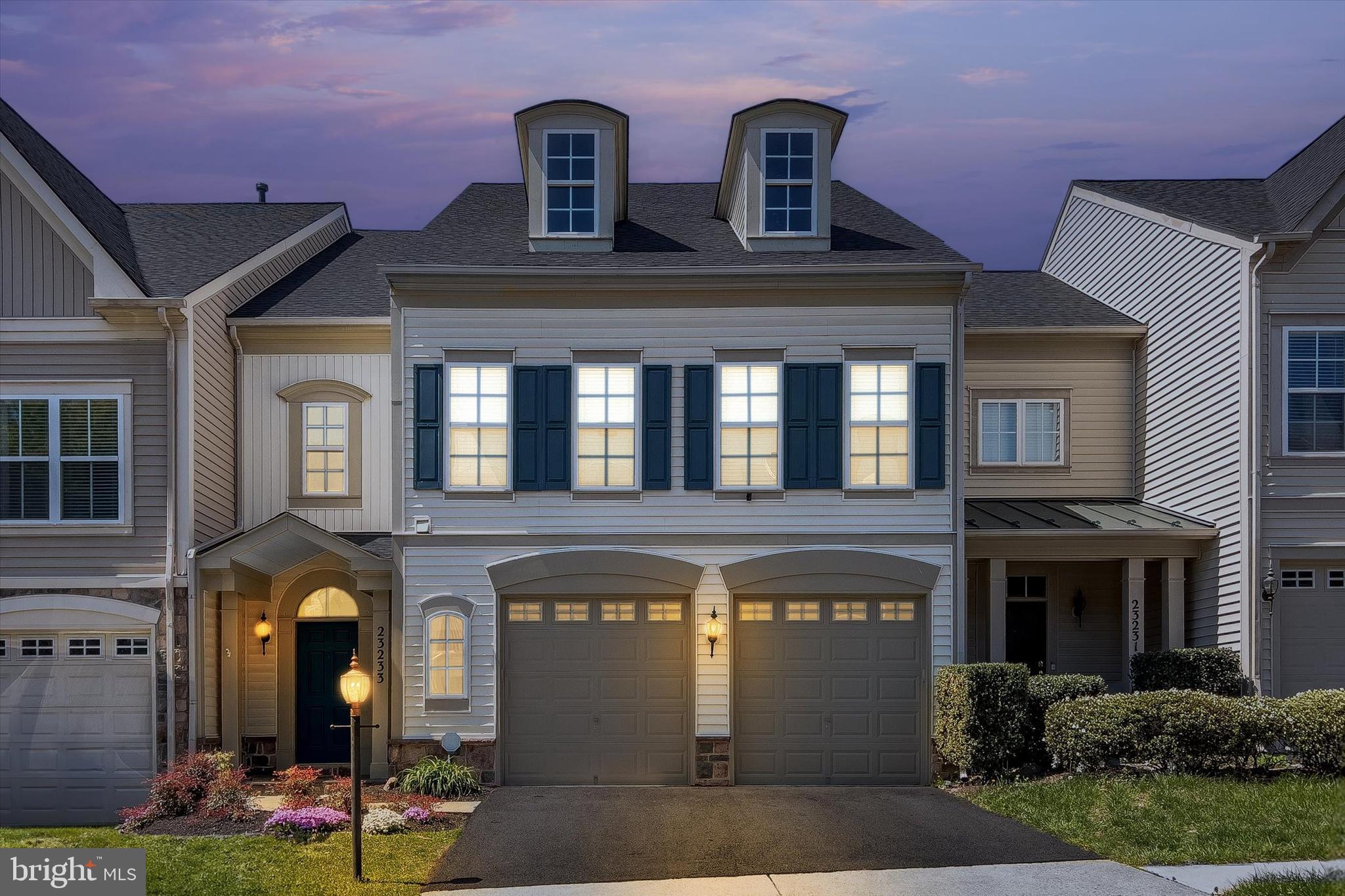 Looking for the feel of single-family living that is low maintenance like a townhome? Look no further; this gorgeous Townhome lives like a single-family home with 3000 sq. ft of living space, high
ceilings, open living areas, 2 car garage, and a spacious, private backyard. Located in a highly sought-after school triangle, Legacy Elementary, Brambleton Middle, and Independence High School. Ready to move right
in and enjoy? This marvelous townhome, constructed by Miller & Smith, offers a blend of luxury and functionality, with four bedrooms, an office, and two-and-a-half bathrooms. The residence includes a two-car garage, providing ample space and convenience.

This home has fresh paint throughout, a NEW Roof (2025), NEW Carpet (2025), an easily accessible EV Charger in the Garage, an Upgraded Kitchen with Granite Countertops, custom built closets, and much more. Come see for yourself; the built-in bookshelves, private office, crown molding, gas fireplace, and upgraded hardwood floors give the feel of class and style. The majestic main bedroom boasts high ceilings with crown molding, an upgraded ceiling fan, and an oversized walk-in closet. The en-suite bathroom is ready for unwinding and relaxing in the soaking tub, It also has a separate shower, double sinks, and a private closet. The upper level has a room for everyone, including a full laundry room and a big open loft area perfect for study stations, a home office, and/or a play area. The open floor plan includes a formal dining room and a main library/office. The family room, adjacent to the kitchen, features custom-built cabinetry and a gas fireplace. The gourmet kitchen is equipped with new quartz countertops, a large center island, a breakfast bar, and stainless-steel appliances, including a refrigerator and cooktop. 

The property also includes a landscaped, fenced-in backyard with a custom-designed stone patio. Residents can take advantage of Brambleton's amenities, such as pools, a clubhouse, tennis courts, playgrounds, and walking/jogging trails. The townhome's location offers convenient access to the Silver Line Metro and Brambleton Town Center.