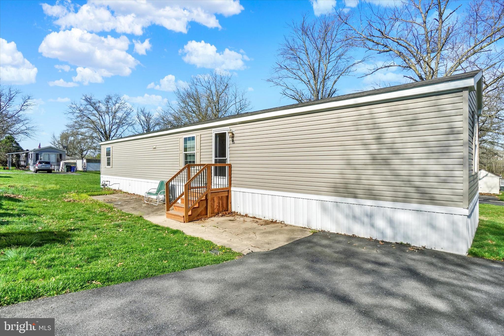 This 3BR 1 1/2BA mobile is ready for your touch.  Here is an opportunity to purchase a mobile at an affordable price in this beautifully maintained park.  This property does need some work but it is livable as it is.  Take this opportunity to make it yours!
Enjoy the open areas with daily opportunities to see deer and other wildlife.
This property does require a shed, there is not one included.  Consult park management for requirements. 

Park lot rent for 2026:  Lot rent is $551 (+$41 for water and +$50 for sewer).  Dog (under 50lbs) extra $10/ month.  Check park for breed restrictions.  Trash is $74/Q through Penn Waste.  Storage available for $60/month.

Community Room for 1x  fee of $10 for access card.  This has full kitchen and dining set up for entertaining.