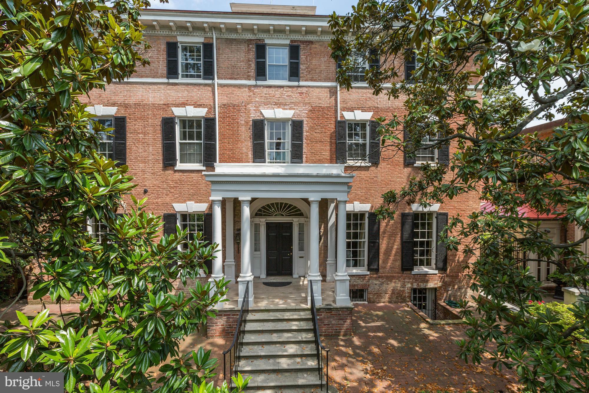 Jacqueline Kennedy House - c.1794. One of the most historic properties located on prestigious N street in Georgetown, this East Village home boasts several noteworthy owners & features ample bedrooms, extraordinary proportions & entertaining spaces. On the National Register, this incredibly large, gracious family home is on the market for the first time in years. AS-IS. Estate like condition.
