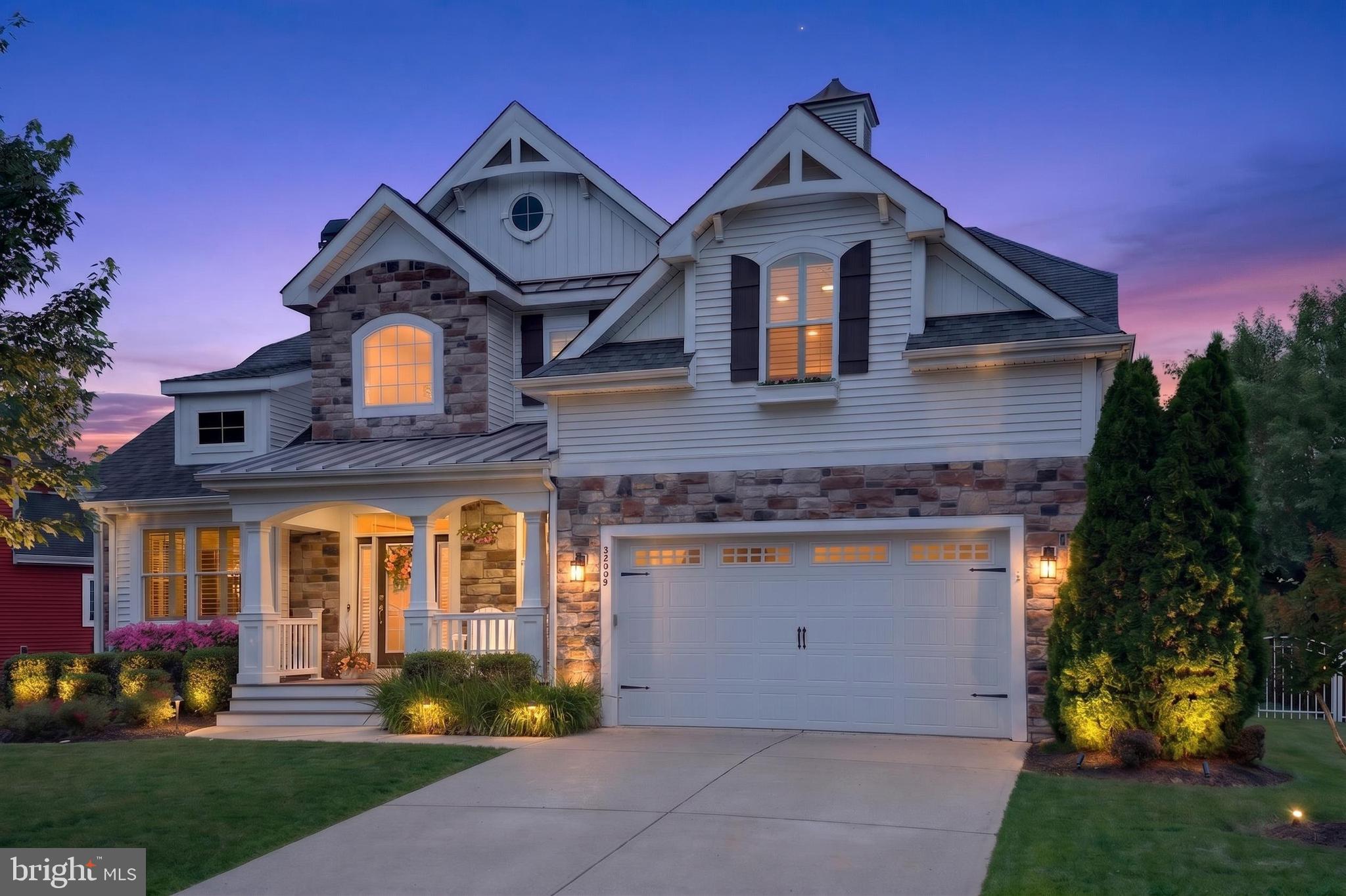 Welcome to this lovingly updated and meticulously maintained home in the highly sought after Senators community in Lewes, Delaware. This home, built by Schell Brothers, is the expanded Kingfisher model, offering space for everyone!  Perfectly situated within biking distance of historic downtown Lewes, the beaches, shopping, dining, and scenic bike trails, this exceptional residence offers the ideal blend of luxury, comfort, and convenience—making it an outstanding choice for a primary residence or the perfect coastal retreat.  The stunning gourmet kitchen has been beautifully upgraded with premium appliances, a gas cooktop, double wall ovens, an oversized center island with a generous breakfast bar, and abundant cabinetry, all flowing seamlessly into the spacious breakfast room.  The impressive two-story great room showcases soaring ceilings, a cozy gas fireplace, and an abundance of natural light, while the oversized formal dining room is ideal for hosting family gatherings and special occasions.   Step outside to enjoy the beautifully landscaped grounds, where the fenced backyard is enhanced by mature privacy plantings. A bright sunroom extends the living space and opens to a paver patio, creating a peaceful setting for morning coffee, outdoor dining, or evening relaxation. Upstairs, a spacious family room provides the perfect flex space for relaxing, entertaining, or accommodating guests.  Designed for both everyday living and effortless entertaining, the home features four spacious bedrooms and four and-a half baths, including three private en suite bedrooms and a fourth bedroom with direct access to the adjacent hall bath.  With countless recent upgrades and improvements throughout, this exceptional home is truly move-in ready and offers the best of coastal Delaware living in one of Lewes' most desirable communities.