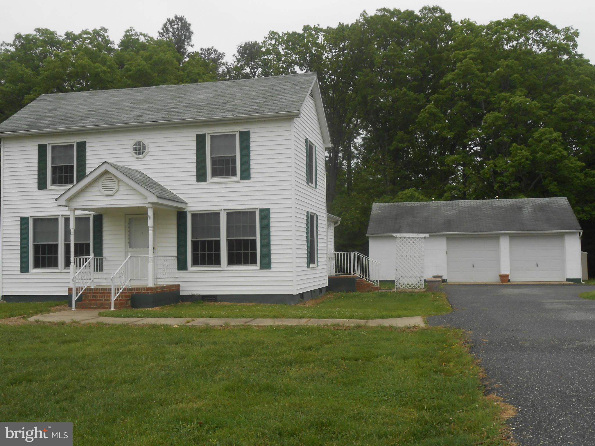 CUTE best describes this 3 bedroom 2 story with a 2 car plus garage .  Country living!! All appliances are included as well as a full size washer and dryer! Very well taken care of.  Pets are a case by case.