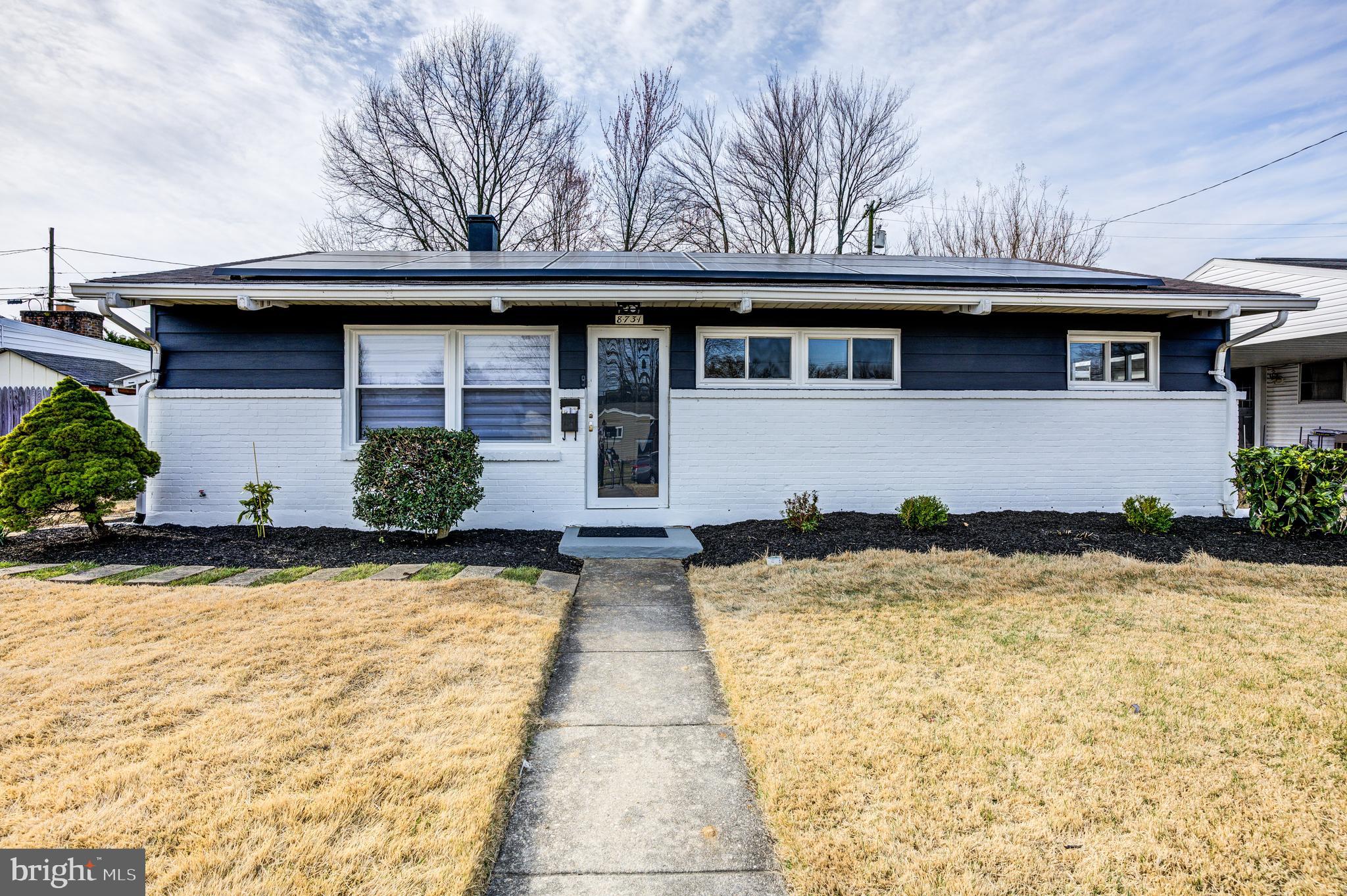 This Beauty is back on the Market due to no fault of the Seller!  All inspections completed and addressed! 
Welcome to this beautifully renovated 3-bedroom, 1.5-bathroom single-family home, offering over 1,300 square feet of single level modern living space in the desirable Woodcroft community of Parkville. Every detail of this home has been thoughtfully updated, making it the perfect option.

The heart of this home is the spacious, open-concept kitchen, featuring a massive island with sleek quartz countertops, complemented by brand-new stainless-steel appliances and 42" Cabinets. The luxury vinyl plank flooring flows seamlessly throughout the home, providing both style and durability. With Brand new windows throughout, A new electric service line, a new water heater, newer Lennox HVAC system, along with Solar panels will ensure comfort and efficiency year-round.

Step outside to the generously sized backyard, perfect for entertaining or simply enjoying a peaceful evening. There's also a charming side-covered porch to relax and unwind in comfort.

Don’t miss out on this fantastic opportunity – schedule a tour today!