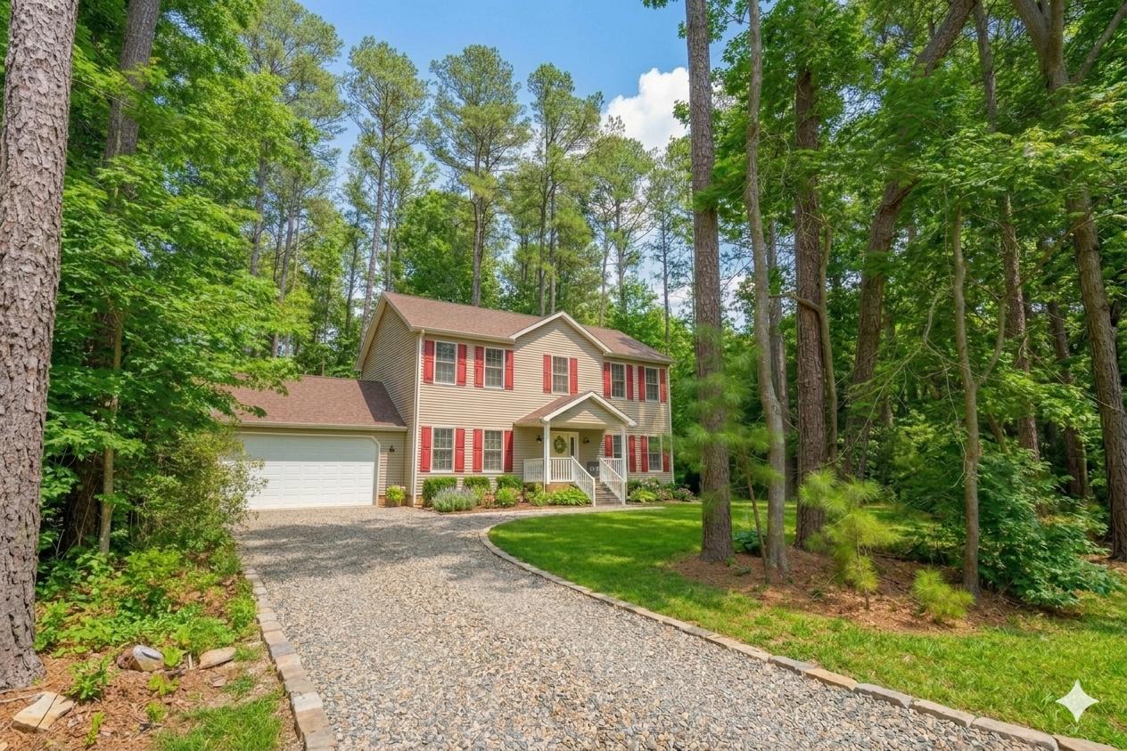 Finding 1.41 acres this close to the Delaware coast isn't luck—it's rare. This four-bedroom, four-bathroom home sits on one of the largest privately held lots in the Lewes area, with no HOA, no shared walls, and no neighbors crowding your space. If you've been searching for privacy, land, and coastal access without sacrificing square footage, this is worth a serious look.

The layout is genuinely flexible. The main level includes a full bedroom and bathroom—ideal for guests, in-laws, or single-floor living—alongside a living room with gas fireplace, a dining area, and a kitchen with solid hardwood floors. Upstairs, three additional bedrooms each have their own full bathroom, including a spacious primary suite with en-suite bath and soaking tub. Four bedrooms. Four full baths. No one is sharing.

The home is move-in ready where it counts: a brand-new roof was installed in March 2026, a gas fireplace anchors the living room, and the two-car attached garage keeps things practical year-round. Out back, a rear deck gives you an immediate outdoor living space—and the 1.41-acre lot gives you room to go further, whether that means adding a pool, a detached garage, a workshop, or a garden.

Location is straightforward: you're minutes from Cape Henlopen State Park, a short drive to Lewes Beach and downtown Lewes, and about 15 minutes from Rehoboth Beach. Cape Henlopen School District. Public water and sewer. No HOA fees.

This is a property for buyers who want space—indoors and out—without trading away access to everything that makes coastal Delaware worth living in.