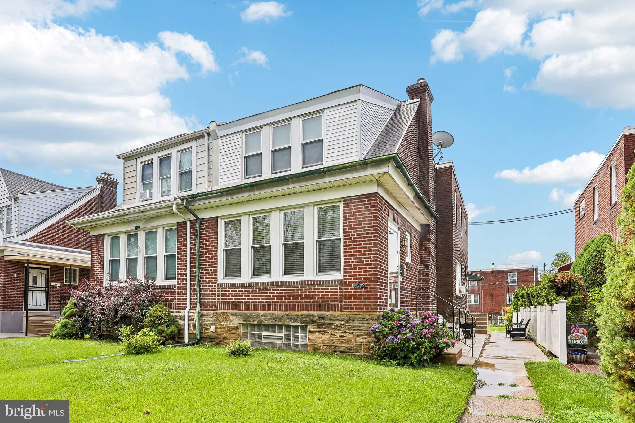 Light-filled and inviting, this 3-bedroom, 1.5-bath twin home is located in the desirable Castor Gardens area of Philadelphia and has been lovingly and thoughtfully maintained. The bright living room is filled with natural light, creating a warm and welcoming first impression. The generously sized dining room easily fits a large table and seating, making it perfect for everyday meals or hosting special gatherings.

The kitchen features upgraded stainless steel appliances, an eat-in area, and three windows that bathe the space in sunlight, enhancing its open and cheerful feel. Upstairs, you’ll find three comfortable bedrooms and a beautifully updated full bathroom with a walk-in tiled shower and upgraded shower head, offering a spa-like touch.

The basement provides a partially finished area ideal for additional living space or a home gym, along with an unfinished section that includes the laundry area and ample storage. An attached rear garage adds everyday convenience, while the fenced backyard creates a private outdoor escape. The side yard patio is perfect for entertaining day or night or simply relaxing in a peaceful setting.

This well-cared-for home offers an excellent blend of space, light, and versatility. Mortgage savings may be available for buyers of this listing.