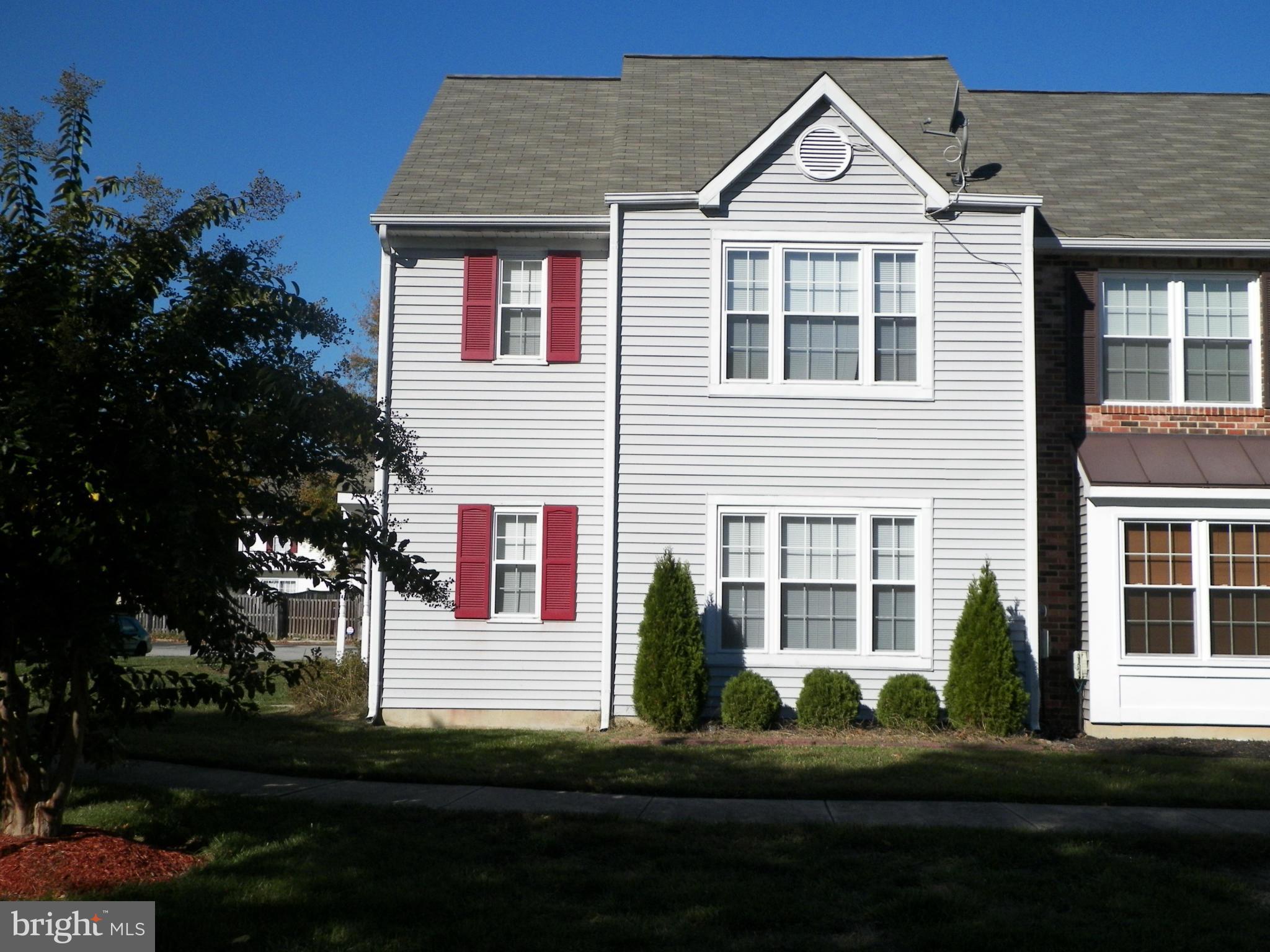 Gorgeous end unit town home rental with 3 bedrooms, 2.5 baths. Shows very well with a newer kitchen featuring granite counter tops, newer cabinets, & newer appliances.  Home also has hardwood flooring on the main level, fenced back yard, new roof, deck, secure attached shed.  Application and instructions attached to the listing and at the property.  Absolutely NO PETS!