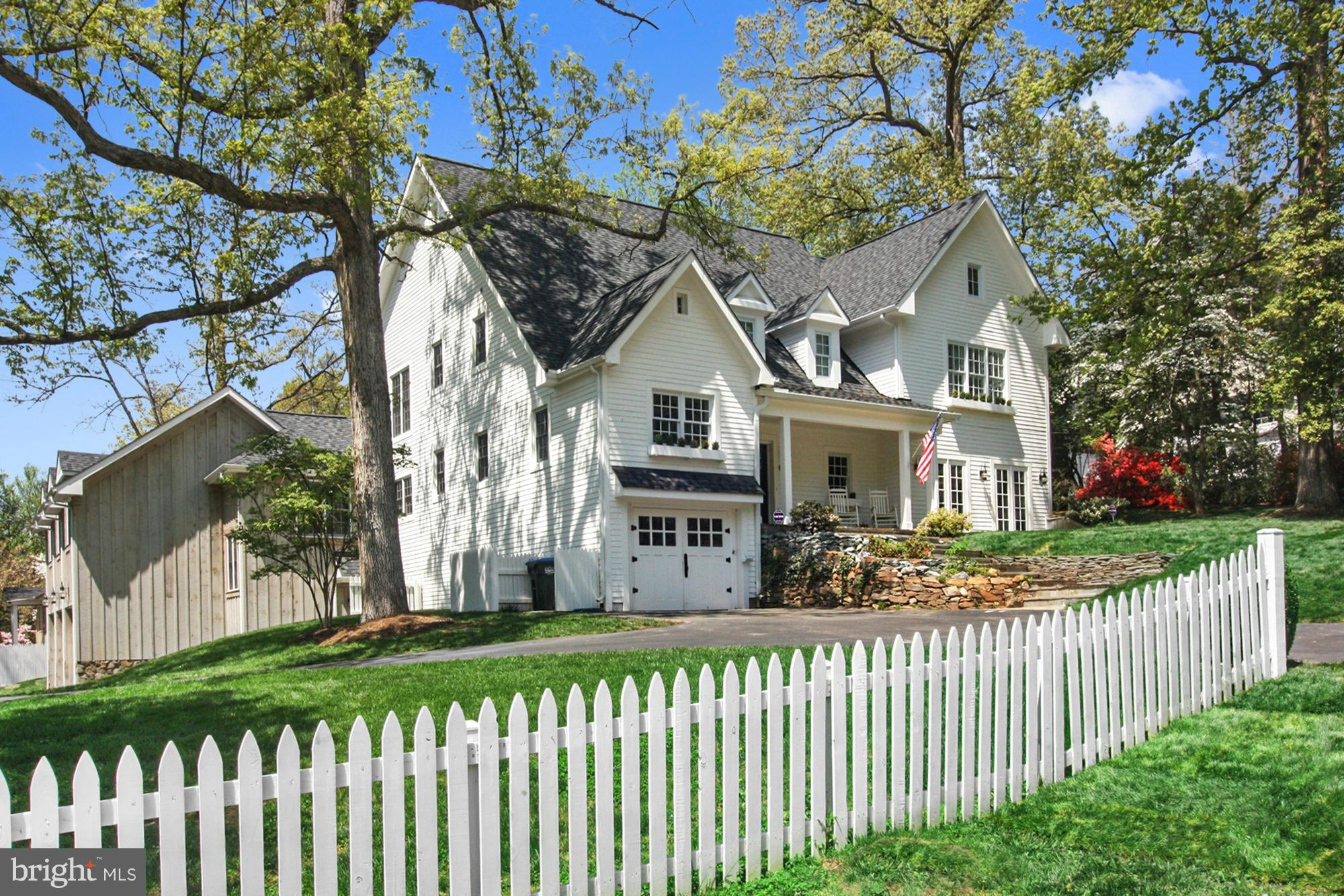 Truly Special Home-Urban Living-2 blocks to downtown, library/community center! Approx 6300sqft on 2 lots=.66 acres! Completely rebuilt in '08. 6BR/5.5BA, Chef's KIT-Wolf & Subzero, heart pine floors thru-out main/upper lvl, built-ins, floor-to-ceiling trim, pocket barn doors, full in-law suite (could be main level master), great lot w/room for pool! 4 garage. Flexible spaces throughout. MUST SEE!