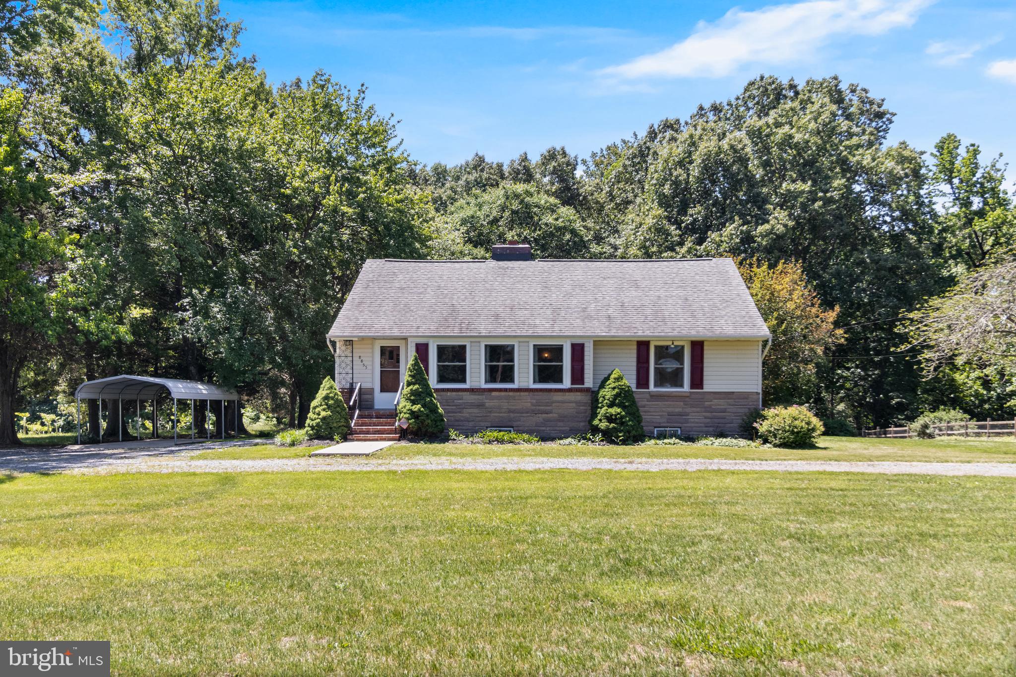 Charming Cape Cod situated on a picturesque 1-acre lot, showcasing true pride of ownership throughout. This well-maintained 4-bedroom, 2-full-bath home offers the convenience of main-level living, featuring two bedrooms, a full bath, and a laundry room on the first floor.

The inviting family room is highlighted by a cozy wood-burning fireplace, while the separate dining area and spacious eat-in kitchen provide plenty of room for everyday living and entertaining. A large sunroom overlooks the backyard, creating the perfect space to relax and enjoy the surrounding natural beauty year-round.

The unfinished basement offers abundant storage and includes a rear garage door for easy access—ideal for lawn equipment, a workshop, or additional recreational storage. Outside, the expansive horseshoe driveway provides ample parking for family and guests.

Conveniently located for commuters with easy access to Route 210 and Route 301, this property is just minutes from shopping, restaurants, and schools. A wonderful opportunity to enjoy peaceful country living with everyday conveniences close by.