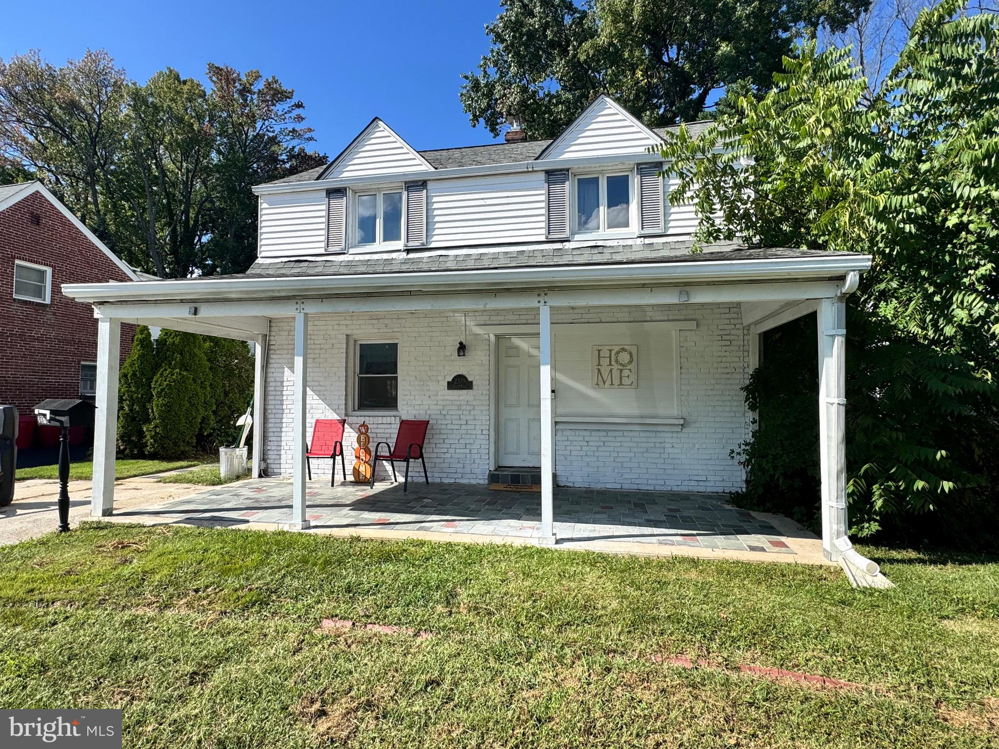Price Improved!  Welcome home to this large single on a quiet street in Ridley school district.  Enter from the covered slate front porch into the main level.  Spacious living room opens to eat-in-kitchen with pantry closet and garden window.  Rear family room with plenty of space for a large sofa and flat screen tv as well as main level laundry.  Exit to private backyard with covered patio and large shed.  Upstairs you'll find a large primary suite and two additional bedrooms, all a great size with ample closets space.  A hall bath rounds out the upstairs. Central Air.  Replacement windows. Easy access to area highways, public transportation, and shopping / dining.  Schedule a private tour today!