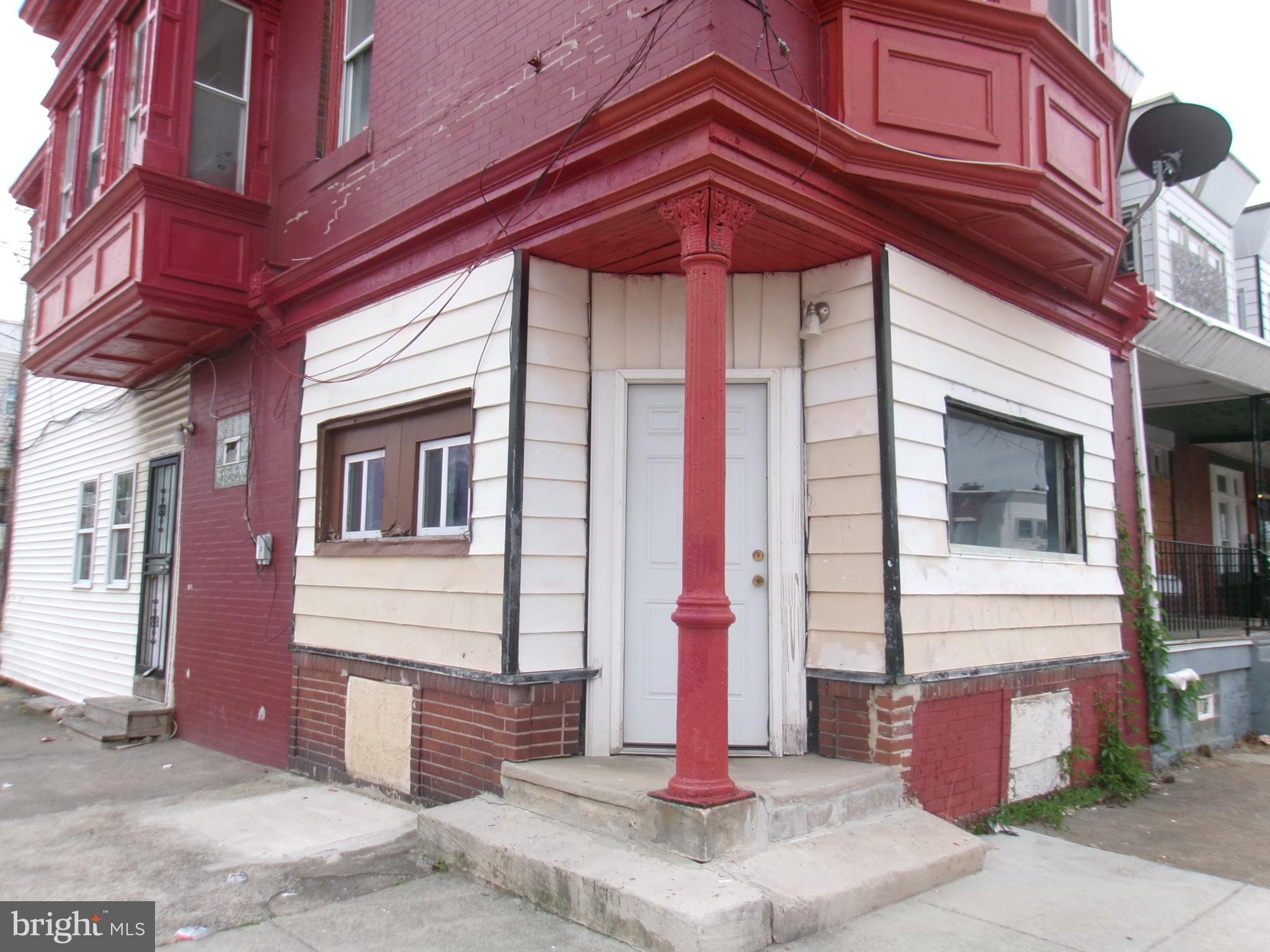 **LARGE CORNER 3 BED/1 BATH with FRONT AND SIDE ENTRANCES**In good condition, this property is perfect for an investor who wants to finish it up and help it reach its potential. Newer floors and Fresh Paint are a bonus.  The first floor feels expansive and has an open layout with the kitchen placement already in an ideal location. The center stairs head up to the second floor with 3 great sized bedrooms, and a 3 piece hall bath. This property has windows on 3 sides and is very bright.  The basement is clean, dry, good for storage and houses all the mechanicals. This property is being sold as-is and appliances will not be installed. Schedule your showing today or call for a private tour.
