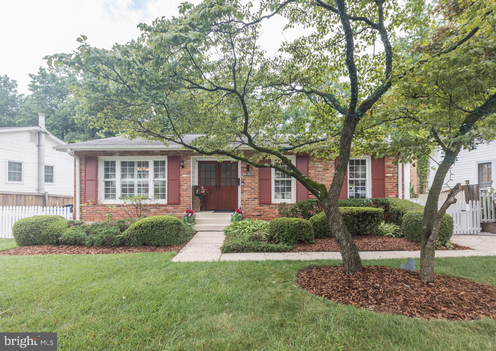 Extraordinary Expanded Rambler in Silver Spring with 3,100 Square Feet of Interior Space! This house is a MUST SEE! The famous line that you can't judge a book by its cover is how you would describe this house. The moment you walk thru the double door front entry, you realize that you are not walking in to the typical rambler found throughout the rest of the community! The entire main level of the original home has been transformed in to an open concept kitchen, breakfast area and living room. The 2 story beamed cathedral ceiling family room addition features a wall of windows on all 3 sides to overlook the beautifully landscaped and manicured fenced rear yard. The back yard was created to entertain as it has a large beautiful patio, a deck, a big shed, and a manicured lawn that would win 1st place in any competition! The lower level features ample space for your home office, fitness center, and a masterpiece lower level sun room which opens to the rear yard. Please check out the virtual tour as the pictures will tell this story best!