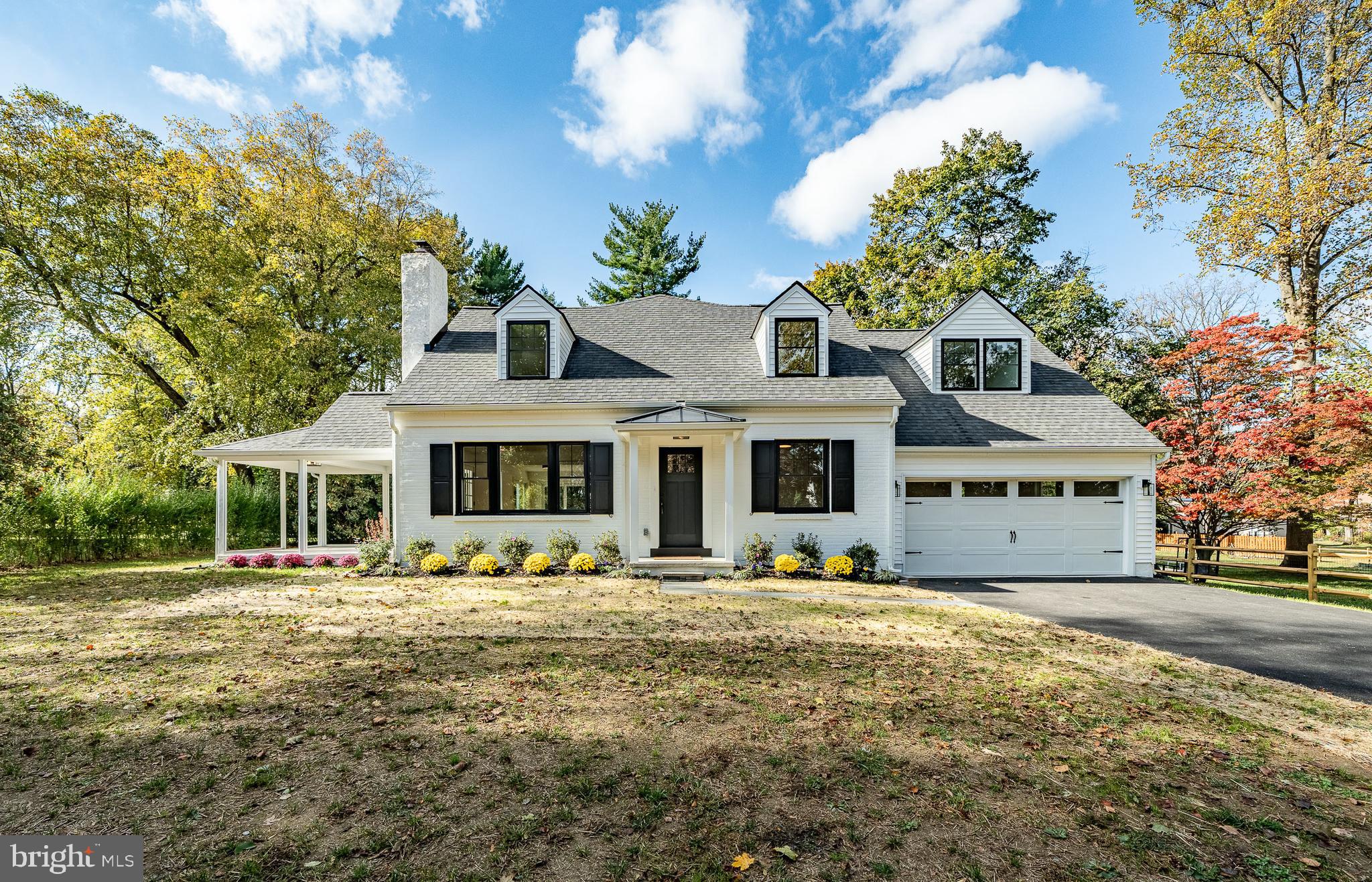 How would you like to live within walking distance of West Chester Borough, have a level .61-acre lawn framed with old growth ornamentals, a fully renovated with multi-story addition 4-bedroom 2.5-bathroom single home all at the end of your own private driveway with its very own road name? 904 Sylvania Lane delivers on all accounts plus so much more. The property that you never knew was there, it's so private. You always want to buy the contractors house! As the new homeowners, you will reap the benefits of the contractor owners' intelligent design decisions and tireless dedication, as this is NOT an investors' quick, cheap Flip. They once planned on making it their own before deciding to make it available to you. The overall aesthetic favors timeless modernity with a black & white and soft wood motif both inside and out. 3-levels of living space totals an estimated 3,300. square feet. Energy efficient, custom-sized windows and solid wood and glass doors are designed to proportion sunlight and warmth throughout the 4-seasons. With no neighbors having direct views into the home, you can finally relax with a well-deserved level of privacy unheard of coupled with such access to Borough Life. The floorplan flows flawlessly from the grand open living room-kitchen-dining area, to the covered rare slate patio and new deck, the laundry/mudroom with sink, convenient half bath, separate home office/studio, up to the 4 large bedrooms with custom built-in closets, 2 glimmering full bathrooms, and then down to your lower-level boasting even more living space and storage opportunities. Your 2-car garage has been completely demolished and rebuilt with high ceilings and added storage space. The garage can accommodate front-to-back parking for 2 large vehicles plus the long, extra thick paved driveway provides a turnaround design and seemingly endless additional parking for large gatherings. The storage attic has a modern pull-down stair case located in the hallway. MAJOR UPGRADES: Full Renovation with Multi-Story Addition. New Roof, Siding, Windows, Gutters, Insulation, Drywall, Doors, Trim, Flooring. New Utilities: Plumbing supplies/drains; electric water heater; electrical service/panel/wiring/light fixtures; 2-Zoned HVAC systems/supplies/returns; fireplace log set. New interior finishes: cabinetry, countertops, appliances, plumbing fixtures, faucets, bathroom tubs and tile. New Septic System. New Deck. New Driveway. Professional Tree Surgery and Landscaping. No thru-street. No HOA. Please see uploaded docs for the itemized building materials and finishes list. Schedule your showing today!