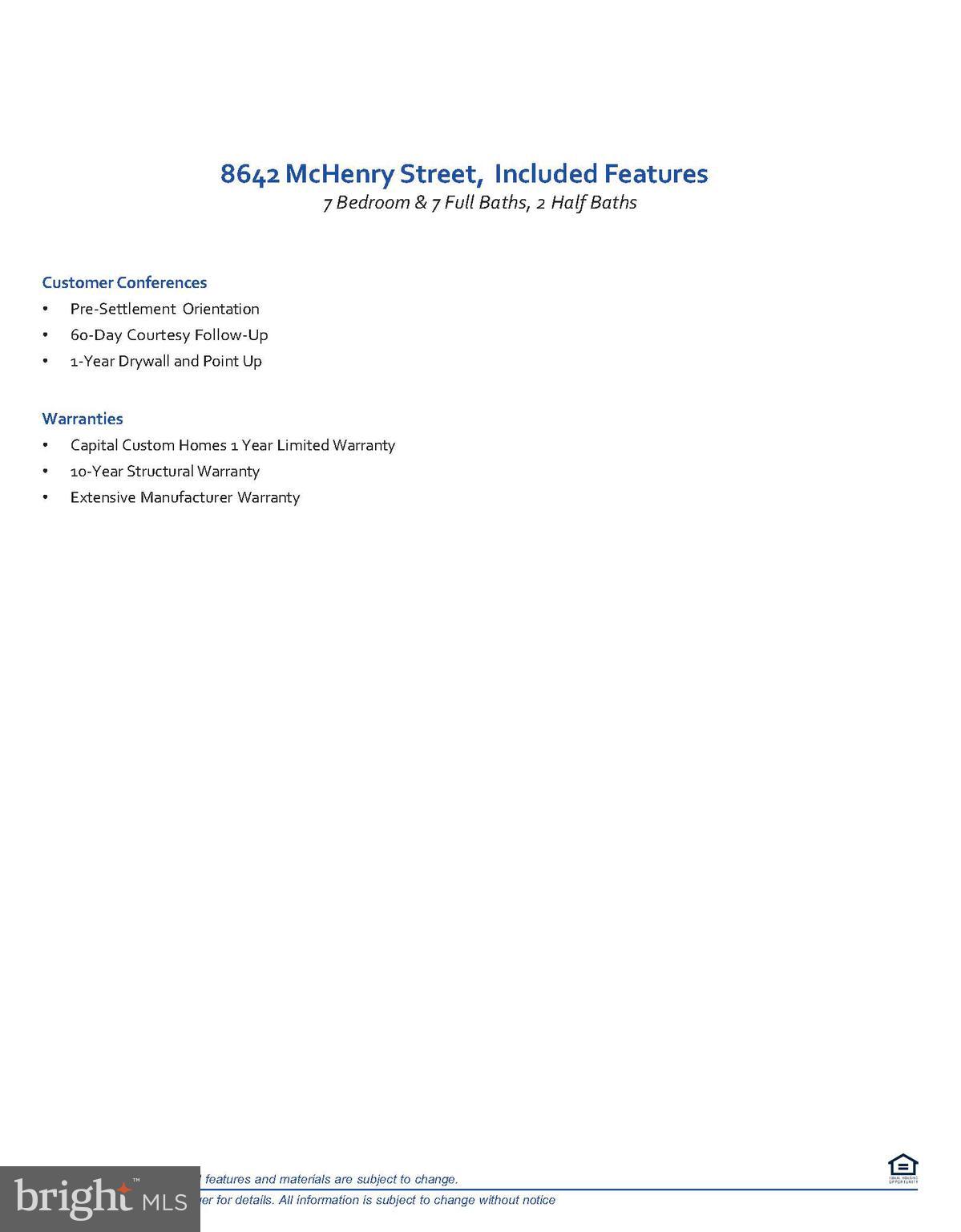 MCHENRY HEIGHTS - Residential