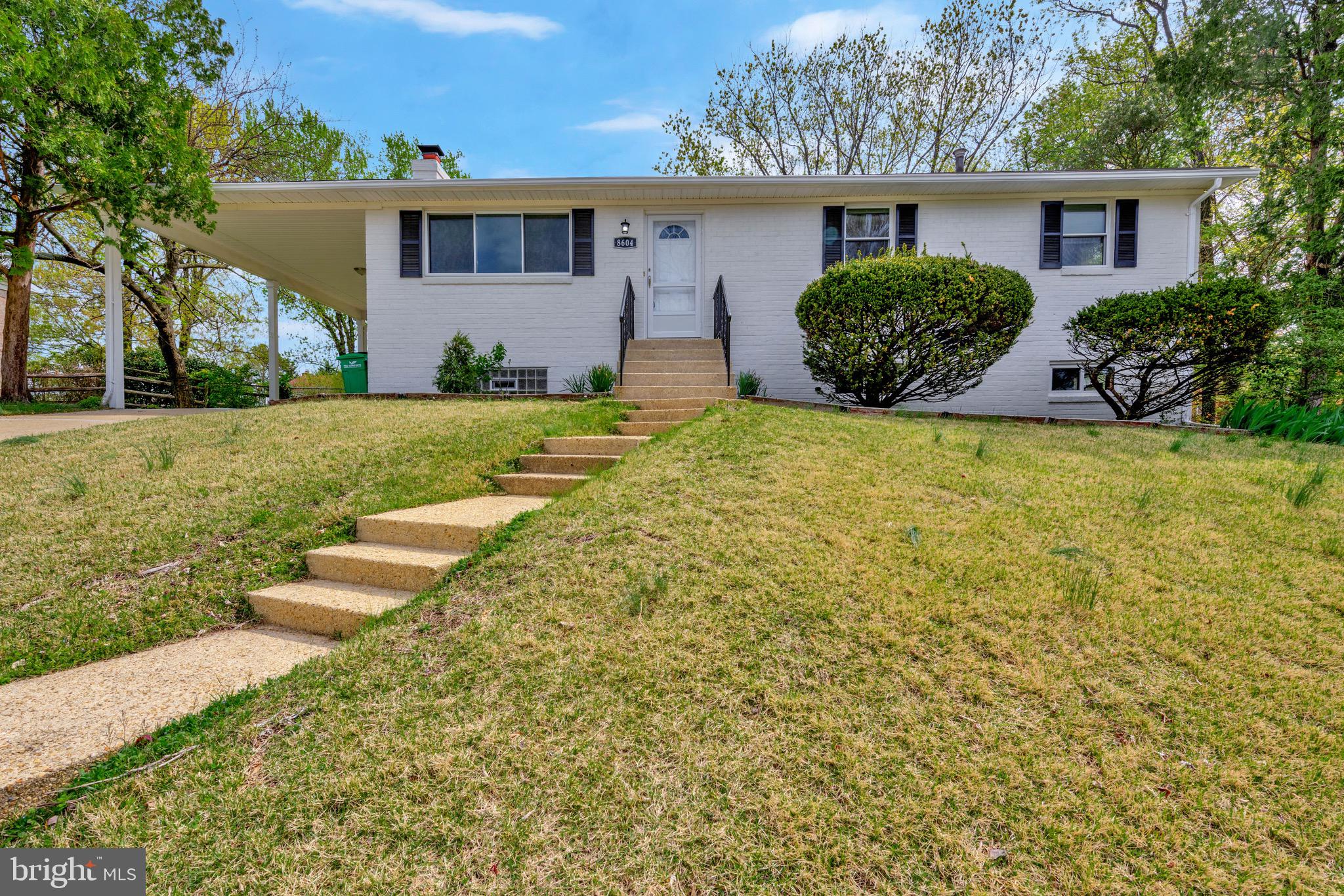 Welcome to this beautifully updated home offering 4 bedrooms and 3 full baths, complete with a convenient carport. The main level features fresh paint, brand new LVP flooring, and a spacious layout with 3 bedrooms and 2 fully renovated bathrooms. Enjoy cooking in the stunning kitchen adorned with granite countertops, a stylish backsplash, and all-new stainless steel appliances. A large family room and ceiling fans throughout add comfort and charm. The fully finished lower level offers additional living space with a cozy wood-burning fireplace, a fourth bedroom, a third full bath, fresh paint, and new LVP flooring—perfect for guests or extended family. Located in a highly convenient area, this home is just a short drive from major commuting routes, making travel to Washington, D.C., and other metropolitan areas quick and easy. It’s also in close proximity to Andrews Air Force Base and other key military installations in the DMV area. Move-in ready and filled with updates, this home is a must-see!