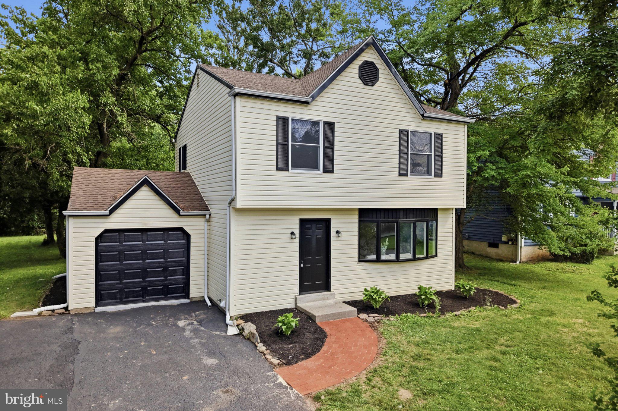 WOW… This is the one you have been waiting for! Welcome to 815 Philadelphia Avenue in Warrington, Pennsylvania, offering a stunning move-in ready home with picturesque views overlooking the Neshaminy Creek along the rear of the lot located in the highly sought-after Central Bucks School District. This beautifully updated property has been thoughtfully renovated throughout and is ready for its next owner. The main level features a welcoming living room, spacious dining room, beautiful updated kitchen with a dinette area, convenient half bathroom, and inside access to the attached garage. Upstairs, you’ll find three generously sized bedrooms and a beautifully remodeled full bathroom featuring a custom shower/tub combination, gorgeous tile work, and high-end finishes. The lower level offers a large unfinished basement with a modern industrial-style look, making it an ideal space for additional living, entertaining, a home gym, office, or storage. The exterior is equally impressive, featuring a large backyard, updated driveway, charming brick walkway, and a peaceful neighborhood setting. Major improvements include a new kitchen, new flooring, updated bathrooms, fresh paint throughout, new doors, updated lighting, and much more. Location is everything! Enjoy easy access to shopping, dining, parks, and major commuter routes while benefiting from the award-winning Central Bucks School District. This home truly has it all and offers the perfect combination of style, comfort, and convenience. So much to offer and will not last! Call to schedule your private showing today!