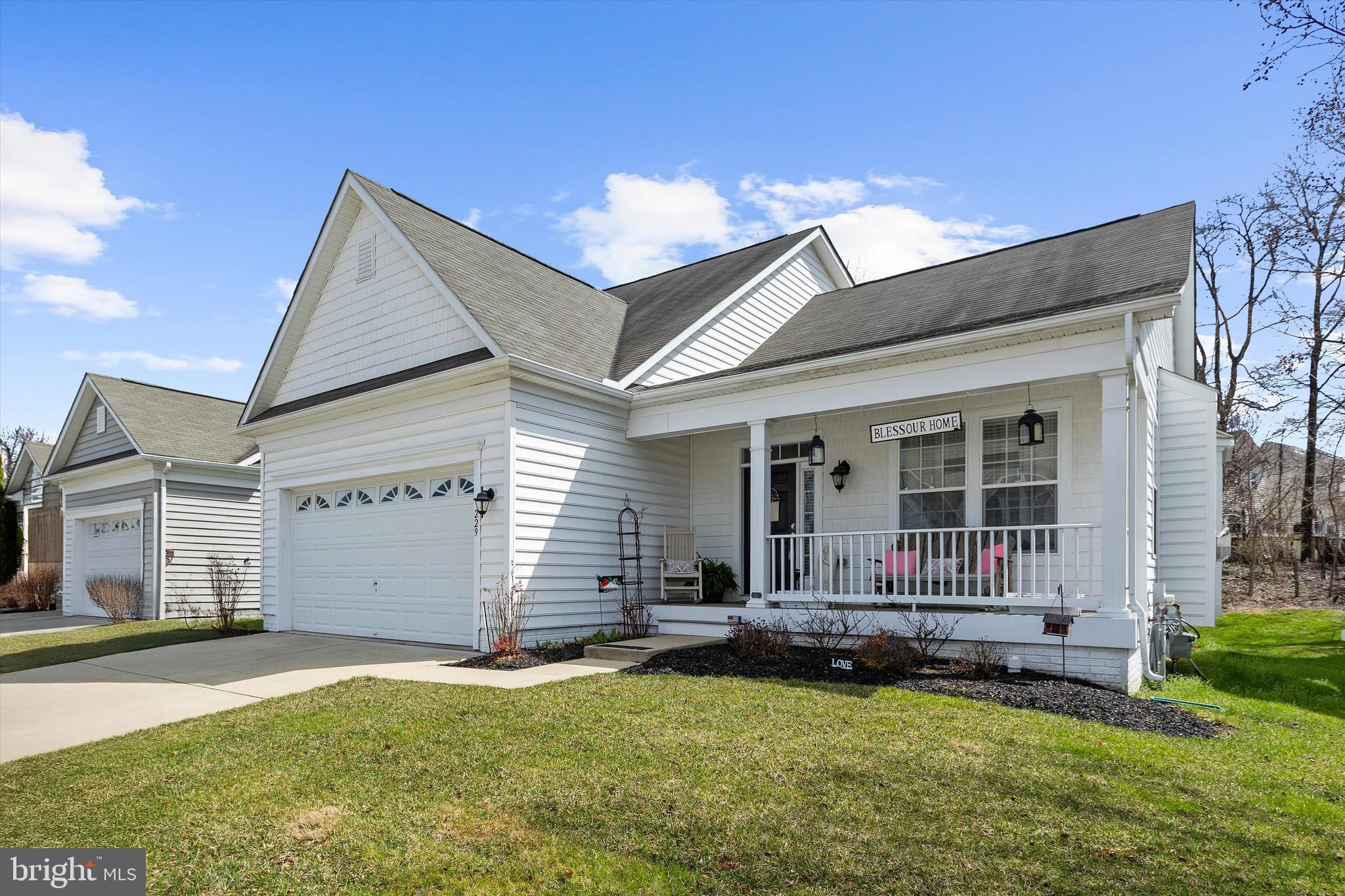 Meticulously maintained and move‑in ready, this beautiful 3-bedroom, 2.5-bath home is located in the beautiful, sought-after, gated community of Creekside at Osprey Landing, offering true creekside living without the hassle of extra maintenance.

Enjoy two deeded boat slips—Slip 11 (14' x 35') and Slip 25 (16' x 45')—both equipped with water and power, perfect for your boats, watercraft, or creekside entertaining.  *Boat slips are negotiable and not required to be sold with property. 

The HOA covers lawn maintenance, snow removal, flower bed mulching, walking paths, and community upkeep, allowing you to spend more time on the water and less time on chores. With abundant amenities and low-maintenance living, this property is ideal as a primary residence, or weekend retreat for those seeking the waterfront lifestyle.