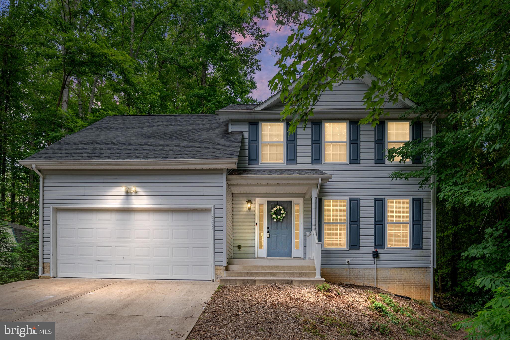Surrounded by mature trees and a fully fenced backyard, this updated Presidential Lakes home offers the privacy and outdoor space so many buyers are looking for. With major improvements already completed—including a new roof (2024), water heater (2024), grinder pump (2023), and professionally encapsulated crawl space (2022)—you can move in with confidence.

Inside, the remodeled kitchen has been refreshed with new flooring installed in December 2025, creating a bright and functional space for everyday living. The dining room and living room also have new carpet. Upstairs are the 4 bedrooms, laundry and primary bedroom and bathroom. Plenty of space for everyone!

Step outside onto the Trex deck overlooking the fenced backyard, offering plenty of space for pets, play, gardening, or entertaining. The private setting is enhanced by mature trees, while the attached two-car garage provides additional storage and convenience. The washer and dryer convey, and the bathroom/laundry combination maximizes functionality and efficiency.

Located in the amenity-filled Presidential Lakes community, residents enjoy access to a community pool, lake, playgrounds, picnic areas, walking trails, and year-round recreational opportunities. Conveniently located near Dahlgren, NSWC Dahlgren, Fredericksburg, and Southern Maryland, this home combines thoughtful updates, outdoor living, and a community lifestyle that is hard to beat.