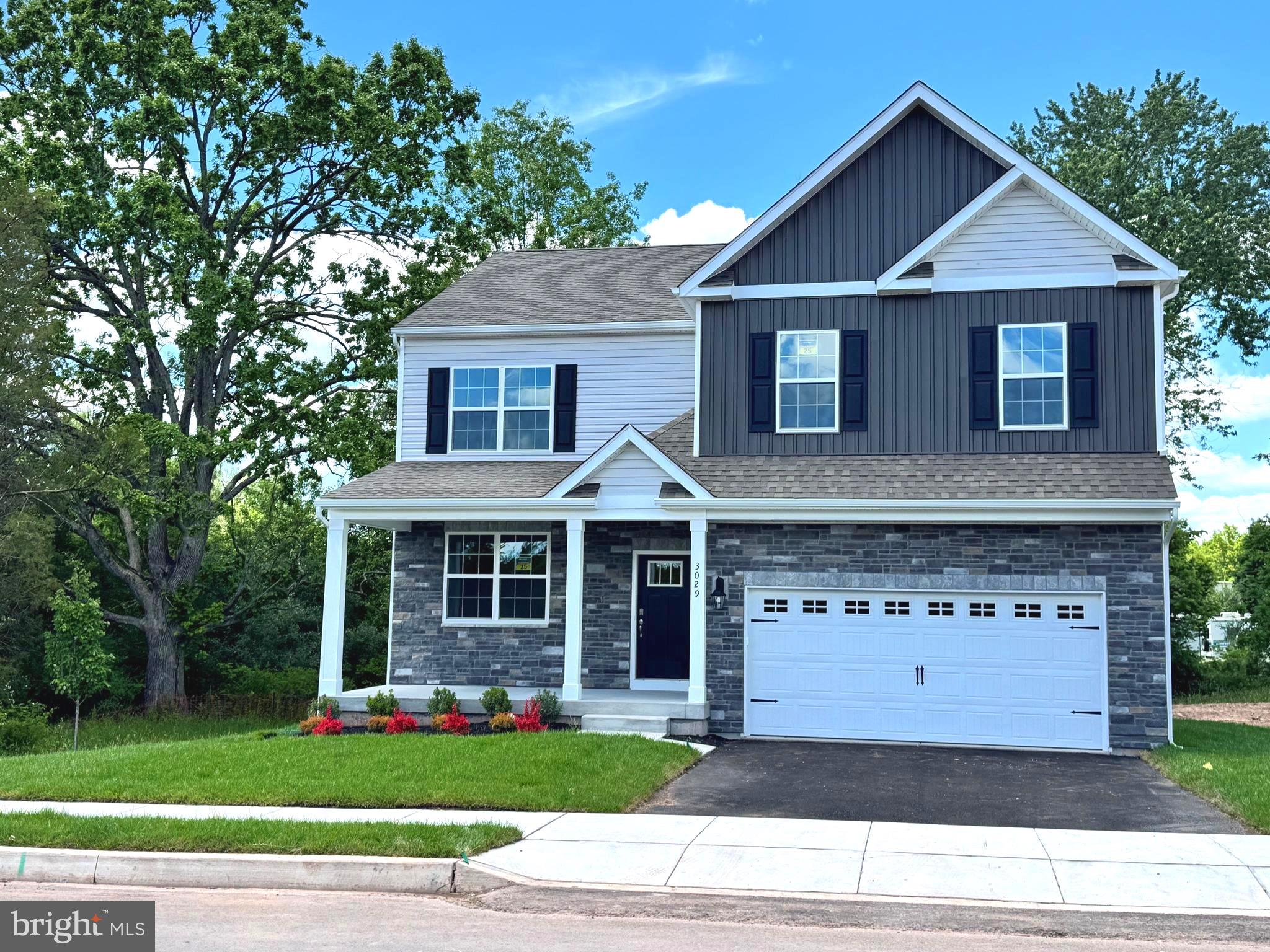 Welcome to Creekside Village a brand-new single-family home community known for being located in one of the most desirable neighborhoods in Pennsburg, Pennsylvania. Right next to Sweetwater golf course, Greenlane reservoir perfect for Kayaking, hiking... and easy access to Allentown, Collegeville, Harleysville, King of Prussia.

The Henley by D.R. Horton is a new construction home plan Lot 25 featuring 2,910 square feet of open living space, 4 large bedrooms, 2.5 baths and a bonus upstairs living space added on the second floor. Partially finished basement storage rooms and 3 pieces rough in for future bathroom. The Henley features a staircase situated away from foyer for convenience and privacy, as well as a wonderful study or flex room, you decide how it's used! The kitchen is well appointed with beautiful cabinetry, a large pantry, stainless steel appliances and a built-in island with ample seating space. The entry from the garage has a large drop zone area conveniently located for coats and jackets. Enjoy the added convenience of this home’s spacious laundry room located on the second floor.

Designed for both everyday comfort and entertaining, Creekside Village delivers the quality and value expected from America’s #1 Homebuilder. Nestled in the desirable Upper Perkiomen Valley, the community offers convenient access to Route 29, Route 100, the PA Turnpike Northeast Extension, and Route 309. Outdoor enthusiasts will also appreciate the proximity to Green Lane Reservoir, walking trails, and nearby parks.
