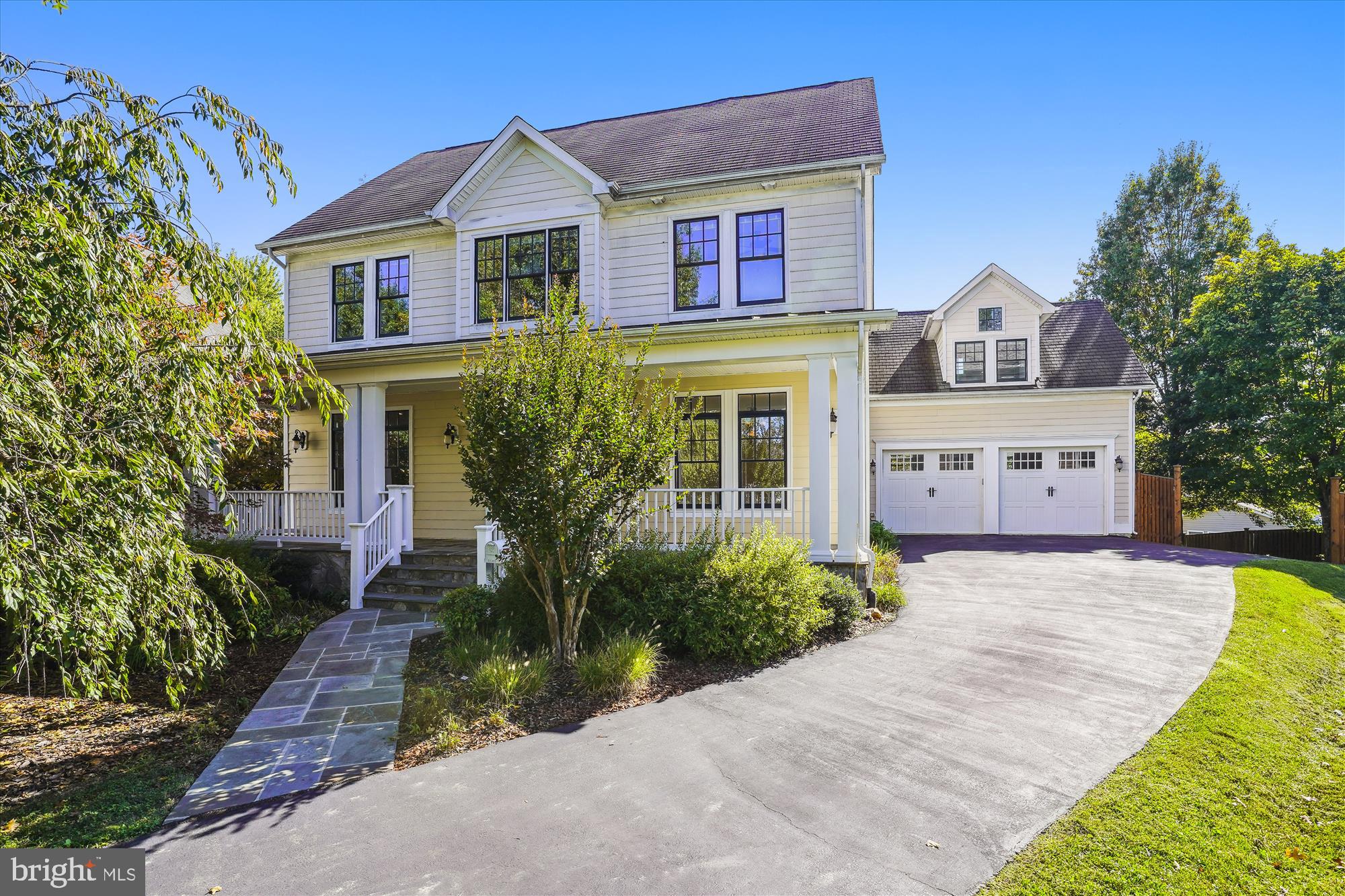 *GORGEOUS* and *EXPANSIVE* 6BR/5.5 BA home on 4 finished levels with over 6500 finished square feet at the end of a cul-de-sac in sought-after Falls Church location!  Haycock-Longfellow-McLean school pyramid!  This absolutely beautiful home features spacious, open and welcoming foyer ; sparkling oak hardwood floors; high ceilings; elegant living room with crown molding, gas fireplace and pocket doors; formal dining room with chair rail and crown molding; amazing gourmet kitchen with island, breakfast bar and pendant lighting; stainless steel appliances and granite counters; large breakfast area off the kitchen features built-ins, pantry, and French door walkout to deck, plus easy access to mud room and attached spacious 2-car garage; inviting, spacious family room includes lovely stone surround fireplace; spectacular sun room boasts fabulous wall of windows and makes it feel like you are vacationing at home!  Upstairs you will find hardwood floors; upper level laundry; wonderful primary BR suite with gas fireplace, sitting room, a large picture window, and luxury bath including soaking tub, separate, glass-enclosed shower and  2 large walk-in closets.  Generously-sized additional bedrooms and additional bathrooms; up one more level to open-area game room/bonus/office space and to an additional large BR and full bathroom.  The spacious, finished, walkout LL boasts huge rec room space and wet bar/kitchenette, plus BR 6 with full BA and additional exercise/office space. New paint through out entire home!  Located on attractive, landscaped, level lot with full cedar shadow box privacy fenced-in rear yard; close to Metro (less than a mile away), commuter routes, Tyson's, DC, shopping and schools!