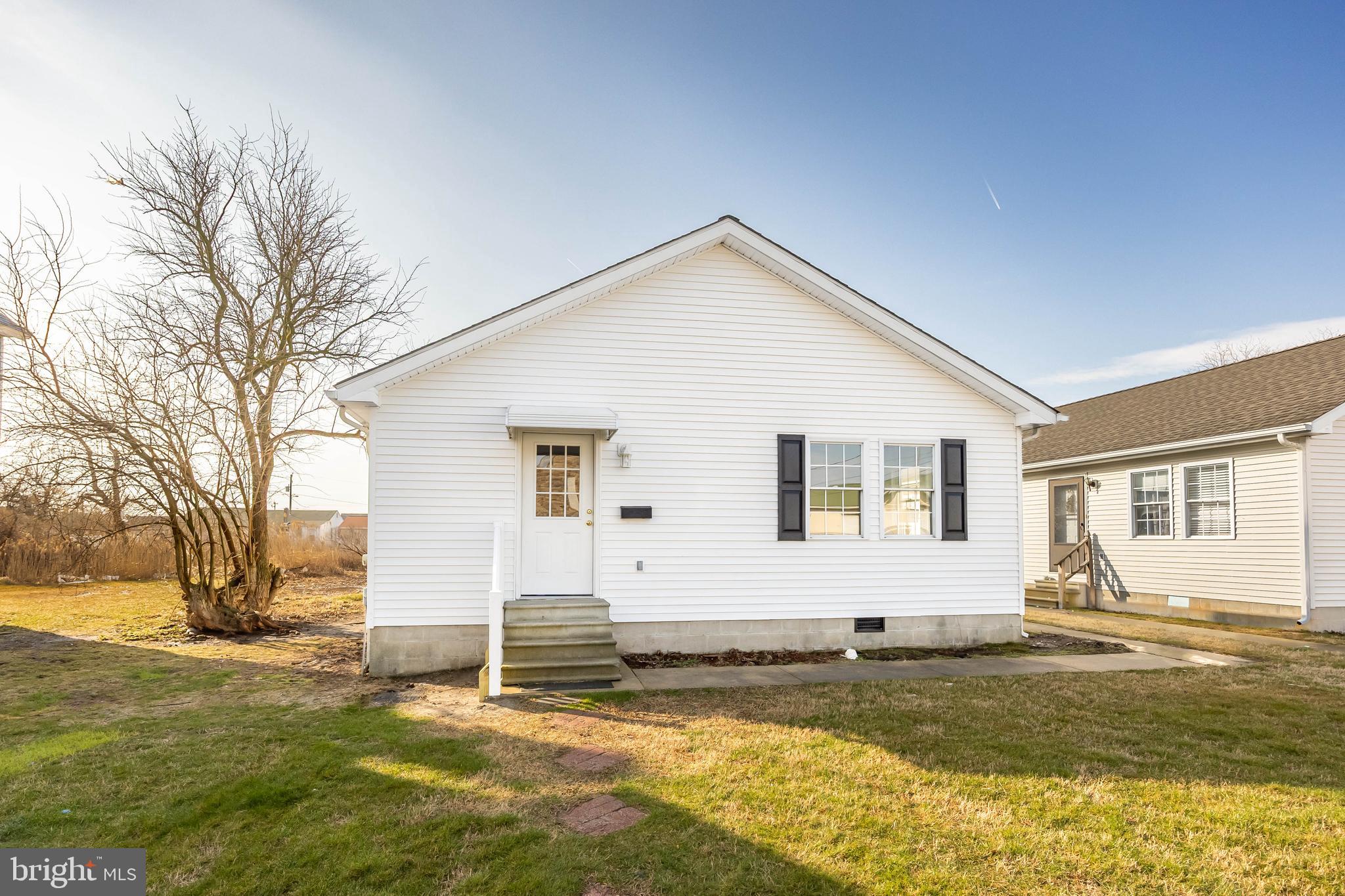 This adorable and affordable home in the heart of Crisfield has been recently renovated and is move-in ready!  Priced under $160,000 and with a 3% Seller Contribution offered with an acceptable offer, this home offers incredible value and is the perfect opportunity to stop renting and start building equity!  This rancher boasts over 1,100 square feet and 3 bedrooms with fresh updates, including a new roof and all new flooring, paint, light fixtures, ceiling fans and electrical receptacles throughout.  The renovated kitchen features granite countertops and stainless steel appliances, while the refreshed bathroom includes a new vanity and updated fixtures.  Enjoy the laid-back coastal lifestyle Crisfield is known for — marinas, waterfront parks, fresh seafood, fishing, crabbing and easy access to kayaking and beaches at Janes Island State Park.  Schedule your showing today, so you don't miss this great opportunity!
