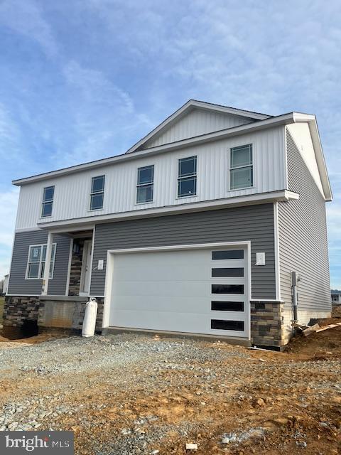 Brand new stunning two-story, excellent craftsmanship,  over 2000 ft.² with walkout lower level, stainless steel appliances, ceiling fans in bedrooms and family room, granite counters, beautiful kitchen island and a two car garage. Available in 30 days. This home is in Hawkstone, 10 minutes to the square of Greencastle in 10 minutes to the square of Waynesboro, quiet neighborhood but conveniently located. Call for detail details.  THE INTERIOR PHOTOS ARE OF ANOTHER 2 STORY THAT IS UNDER CONTRACT BUT SAME LAYOUT AND SQ. FOOTAGE AND FINISHING TOUCHS.