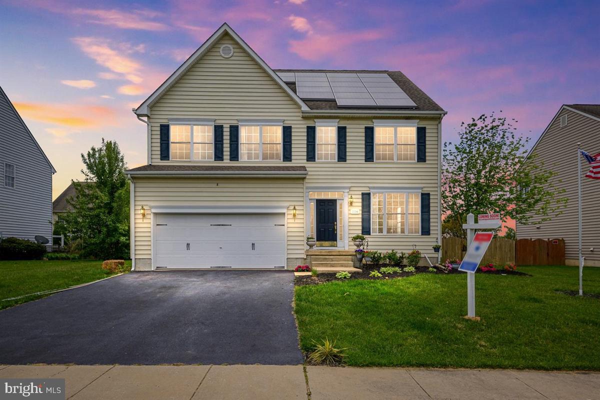 3D Tour: https://unbranded.youriguide.com/116_meadowbrook_way_centreville_md    Seller offering a $3,000 credit towards new flooring!!!   Welcome to 116 Meadow Brook Way in the coveted North Brook community. This home boasts OVER 2800 sq ft on the 2 main levels ALONE!!! Add in the partially finished basement and this home is OVER 3200 sq ft of true FINISHED living space. Entering into the freshly painted main level with custom trim and hardwood floors, you have a wide open floor plan with living room to your right that is open to the dining room with shiplap! Down the hall you have the RARE main level room that can be used as an office, possible bedroom, playroom, etc. The main level room opens up to the 2 story family room with gas fireplace.  This is all open to the HUGE kitchen with an abundance of cabinets and counter space, gorgeous brand new backsplash, tile floors and this opens up to the relaxing sunroom with cathedral ceilings. Finishing the main level is the half bathroom, garage entrance, and slider to the fully fenced in backyard. Moving upstairs this home offers you 4 MASSIVE bedrooms.  The hallway leading to the 3 bedrooms is all open to the two story family room giving this home the true open concept!  The hallway full bathroom boasts a double sink vanity and tile floors.  Finishing the upstairs is the master suite.  This suite is HUGE and offers something most master suites don't offer, HIS and HER closets!!  That's right, you NEVER HAVE TO SHARE a closet again!!!  The spa like master bathroom is gorgeous and offers tile floors, a double sink vanity, soaking tub and a stand up shower!!! If all that finished space wasn't enough, you move downstairs to the partially finished basement that offers a large finished room.  Behind that you will have a HUGE unfinished area perfect for storage or finishing it and making it your own.  There is also a rough in for a full bathroom.  Outback you have a LARGE FULLY FENCED in yard, perfect privacy and space to enjoy your evenings. This yard is very unique as you get gorgeous views of the community and great sunsets!!! This home has it ALL!!! The community offers a brand new playground, soccer field, pavilion, walking path, and ponds!!! So much to offer in North Brook!!! Conveniently located to all major routes, shopping, and restaurants. You can get to DC, Baltimore, Annapolis, Dover, the Beaches and Middletown with ease!!!