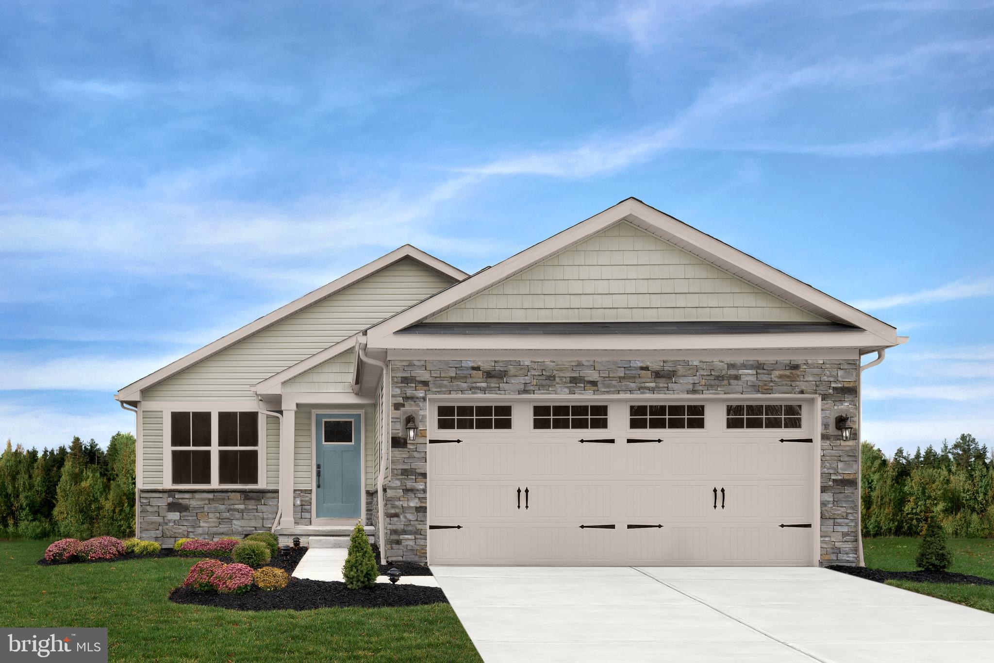 The to-be-built Aruba Bay, at Burwell of Martinsburg, was built with modern living in mind. Enjoy all the style and comfort you want with the space and flexibility you need. The great room seamlessly flows into the gourmet kitchen for a relaxed setting that’s ideal for gathering with friends. This 2-bed, 2-bath floor plan features a full laundry and a second bedroom tucked off the foyer for privacy. The luxurious owner’s suite stuns with its seated shower and oversized walk-in closet. Come see why The Aruba Bay can’t be beat.  Note:  Other homesites and floorplans available.  Optional basements available.  Photos are representative only. Homesite premiums may apply.  More photos to follow.

Designed for convenience and style, these thoughtfully crafted homes, at Burwell, offer seamless living with everything you need right on the first floor. Enjoy living in an established neighborhood close to everything you need with thoughtfully designed amenities including pickleball court, covered picnic pavilion, sidewalks, multi-use field and a playground.  Minutes to The Commons Retail Center which includes stores like Target, Best Buy, Aldi, Dick's Sporting Goods, Ulta, TJ Maxx, Old Navy, and Starbucks. Easy commuter routes allow quick access.  Just 15 minutes to Hagerstown, 40 mins to Harpers Ferry and only 45 mins to Frederick.