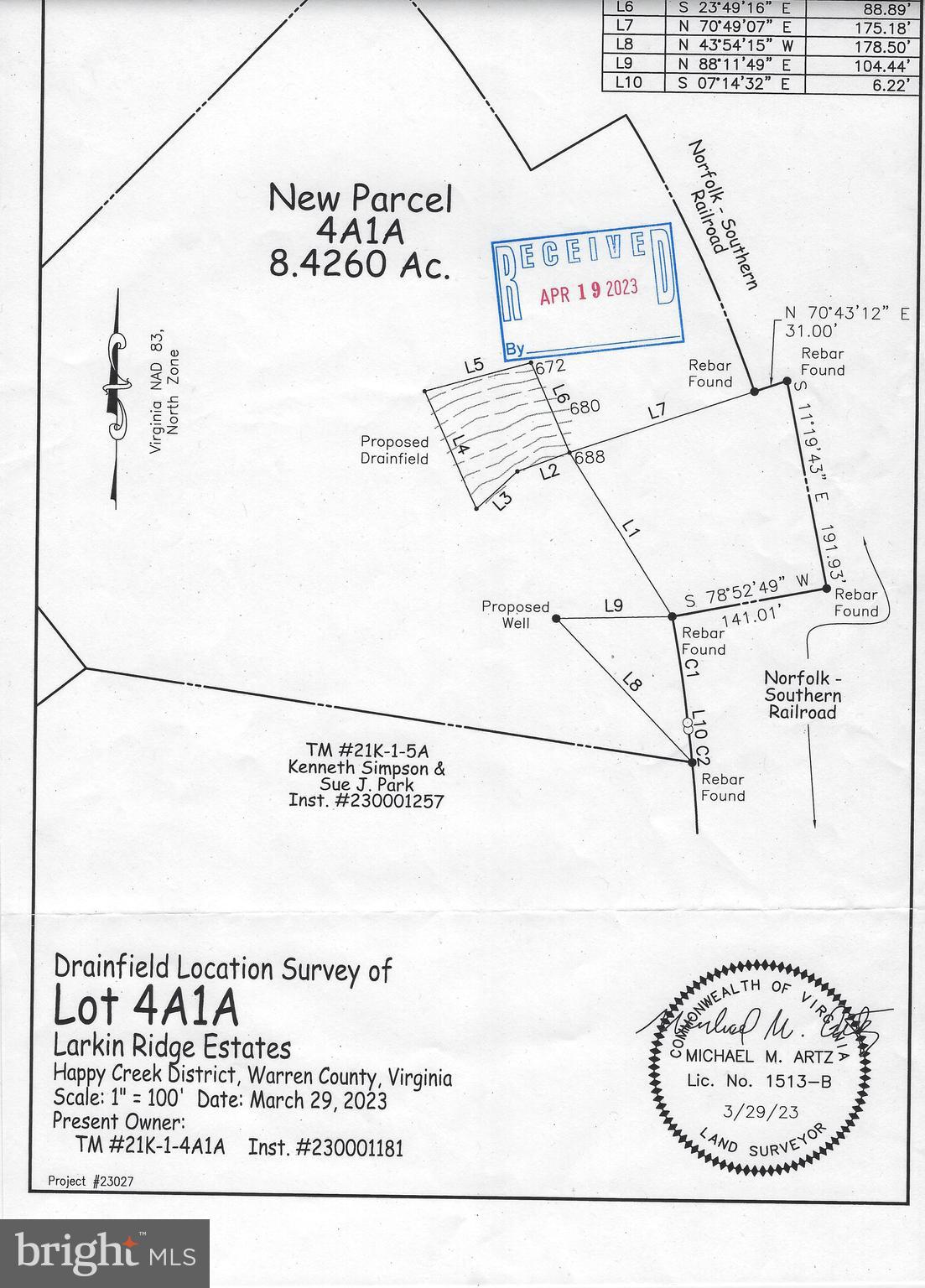 LARKIN RIDGE ESTATES - Land