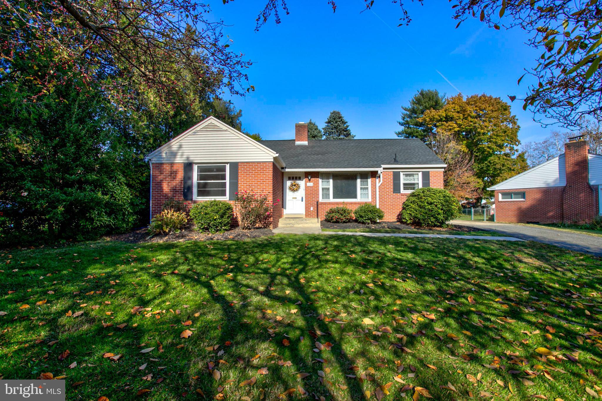 Solid and spacious ranch with nearly 2000 SF situated on a large lovely lot with a level back yard.  This home boasts lots of natural light & beautiful hardwood floors in the original part of the home.  You'll love the spacious living room with wood burning fireplace, large family room and master bedroom/2nd bath addition.  So much to love about this home!  New roof, new 200 AMP service, new kitchen appliances.  Conveniently located close local parks, shopping, downtown Lancaster and easy access to Rte. 30.