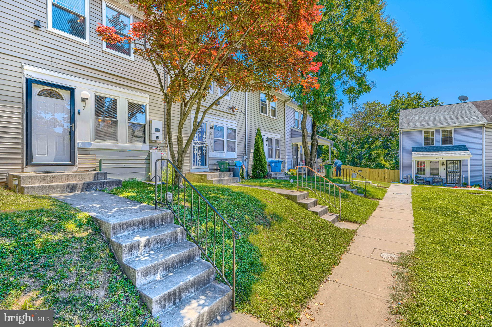 AGENTS - PLEASE VIEW AGENT REMARKS IN BRIGHT MLS. 

Welcome to 7 Cobber Lane! This charming 2-bedroom, 1-bath townhome offers comfortable living with a functional floor plan and low-maintenance lifestyle. The bright main level features an inviting living area that flows into the dining space and kitchen, creating the perfect setting for everyday living and entertaining. Upstairs, you'll find two generously sized bedrooms and a full bath. Enjoy additional storage and flexible space in the lower level. Conveniently located near shopping, dining, parks, major commuter routes, and public transportation, this home is an excellent opportunity for first-time buyers, downsizers, or investors alike. Move-in ready and waiting for its next owner!

Offers may be entered ONLINE through Thursday, June 25, 2026 at 1:00 pm.

AT SELLER'S DISCRETION, AN OFFER MAY BE ACCEPTED AT ANY TIME.
